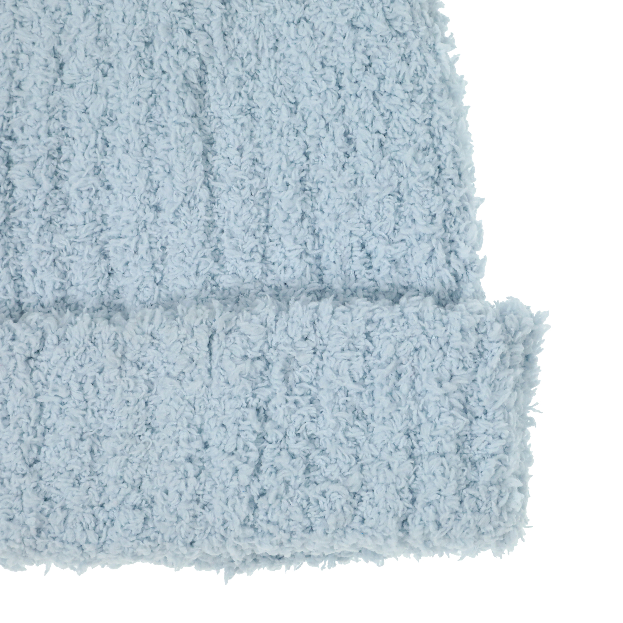 Faux Fur Pom Beanie Hat
