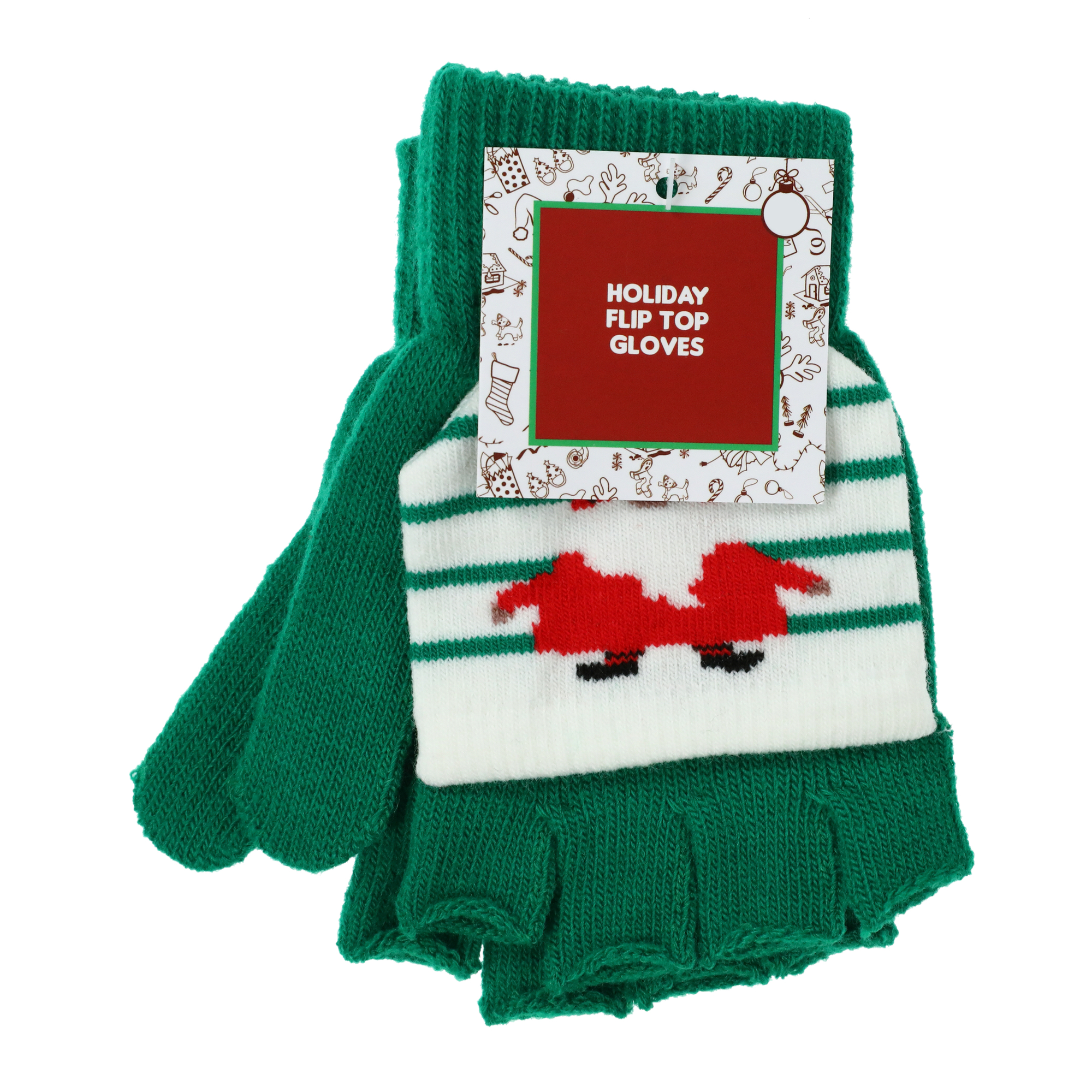 Holiday Flip Top Gloves