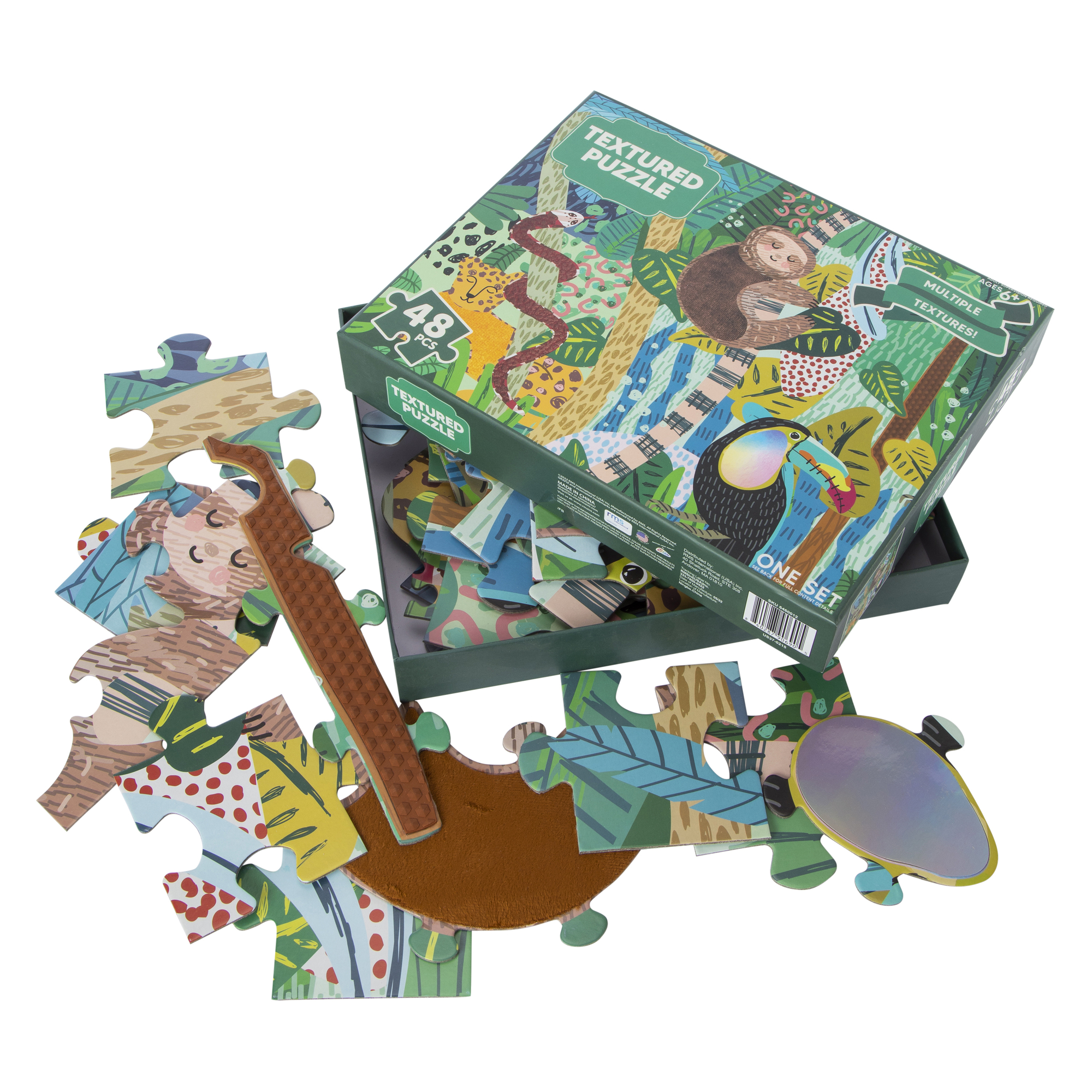 Textured Jigsaw Puzzle 48-Piece