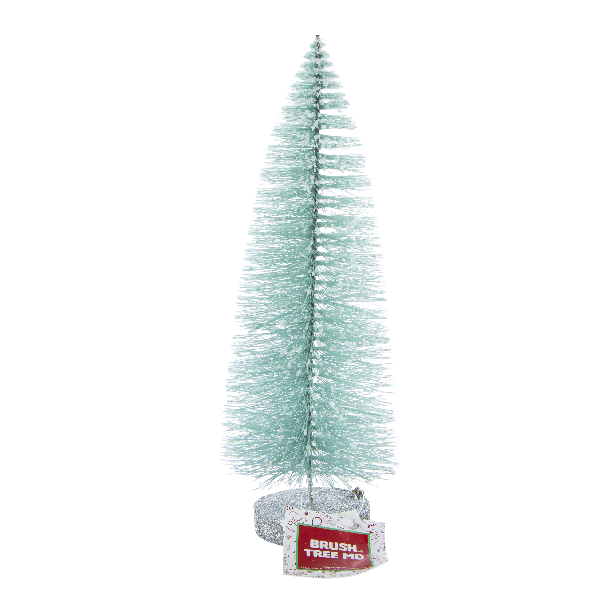 Medium Christmas Bottle Brush Tree 9.8in