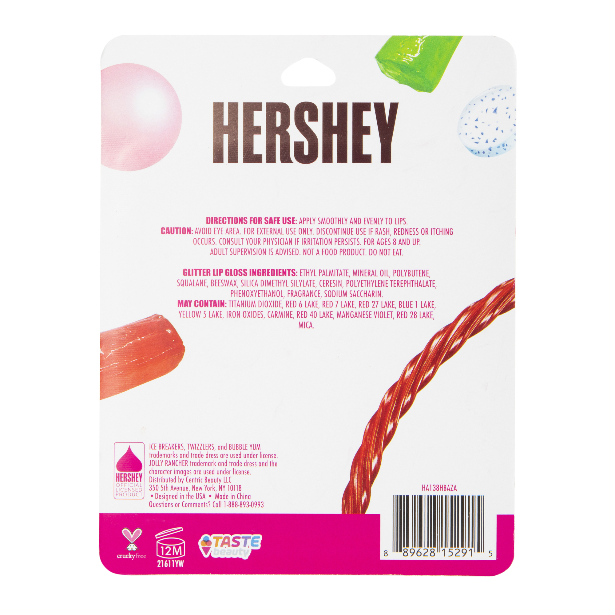 Hershey® Flavored Lip Gloss 5-Pack
