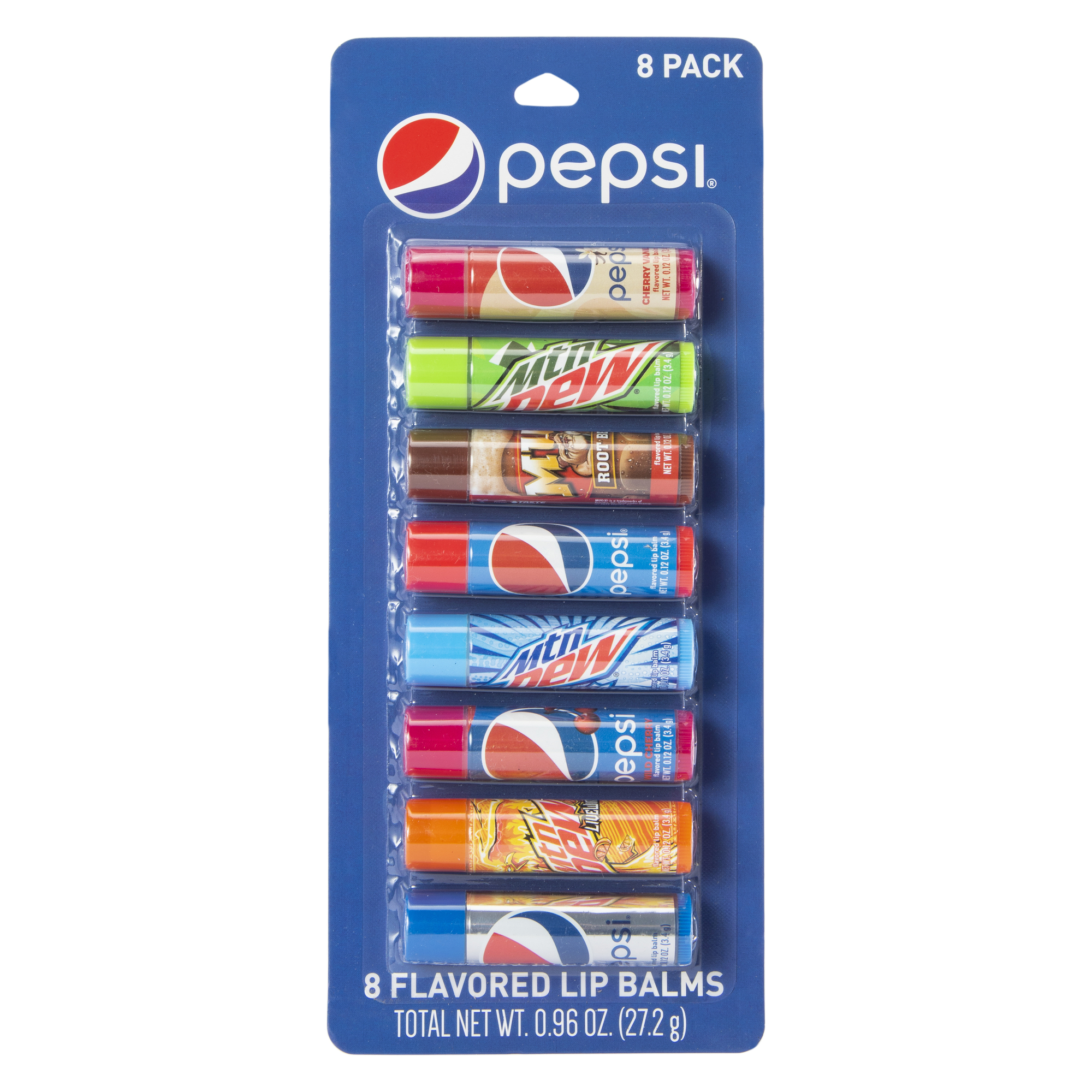 Pepsi® Flavored Lip Balm 8-Pack