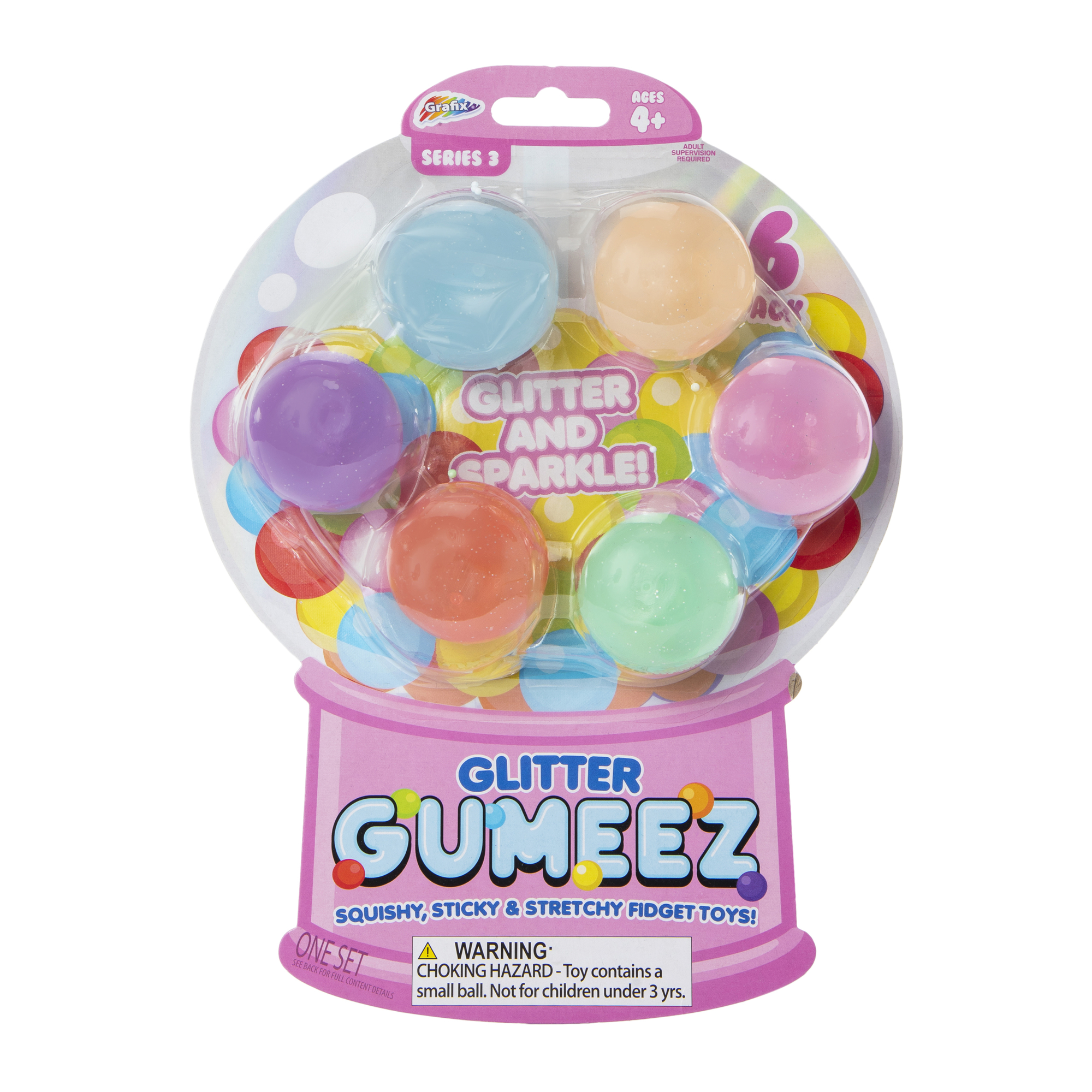 Gumeez Squishy Fidget Toys 6-Pack