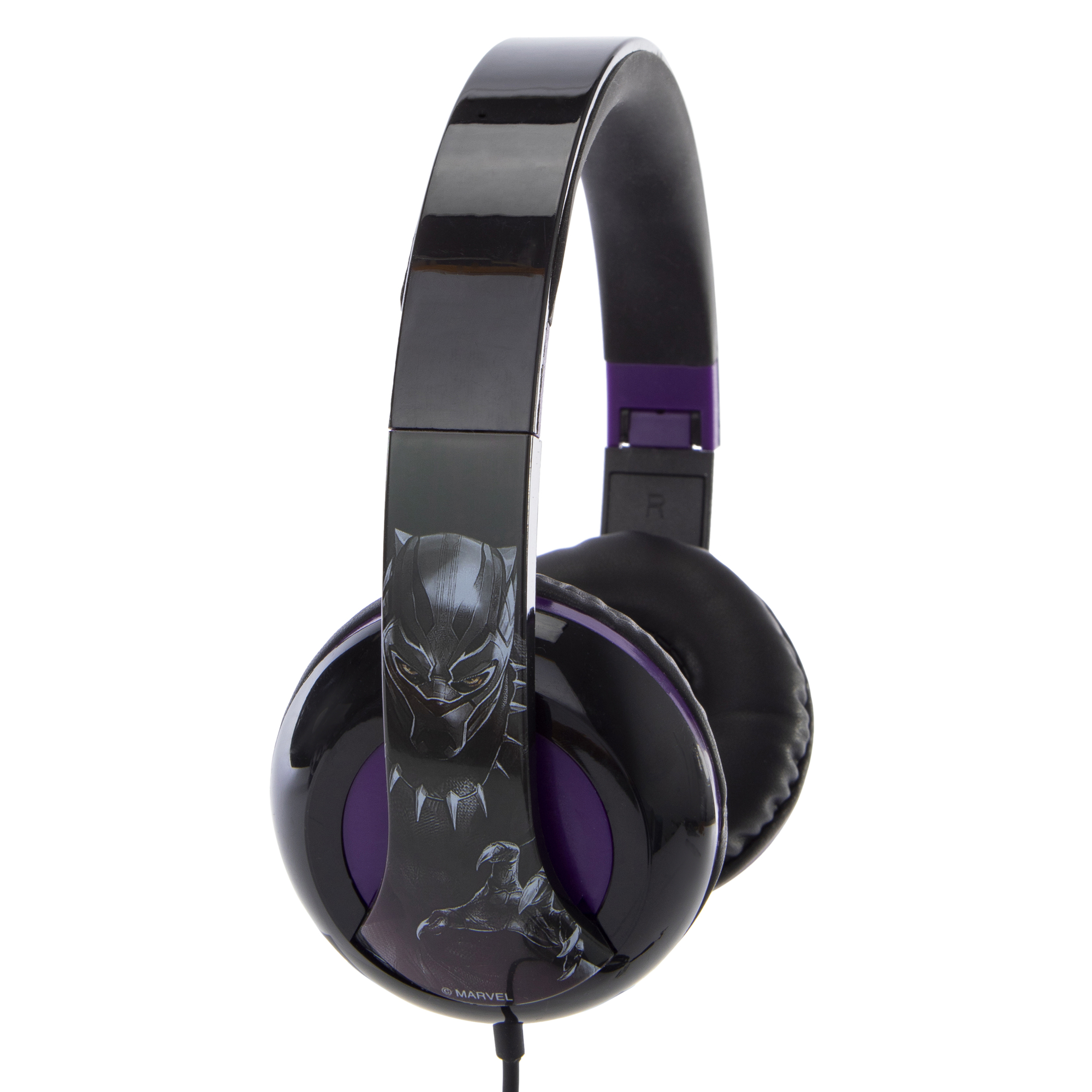 Marvel Black Panther Wired Stereo Headphones