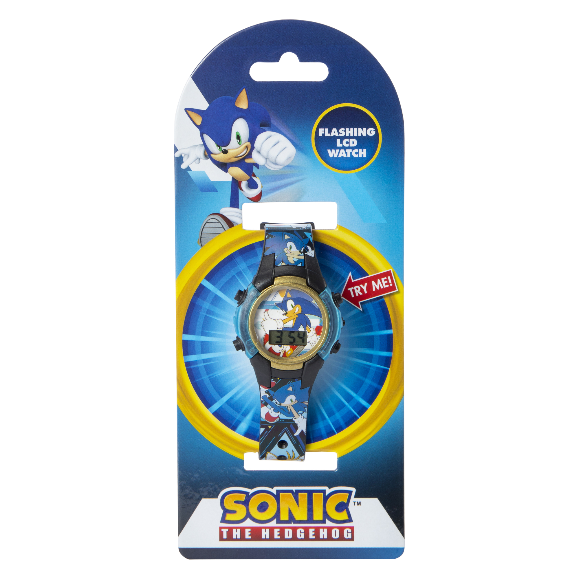 Sonic The Hedgehog™ Flashing Lcd Watch