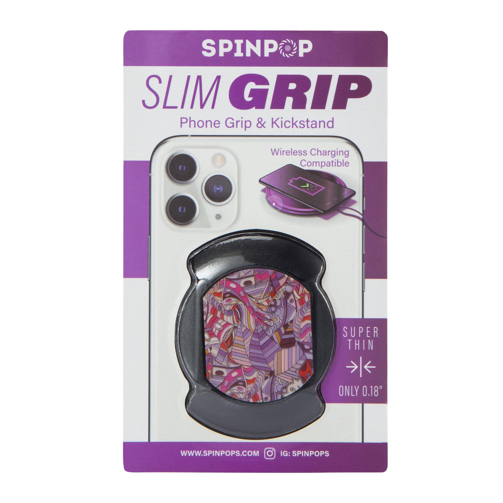 Slim Grip Phone Grip & Kickstand