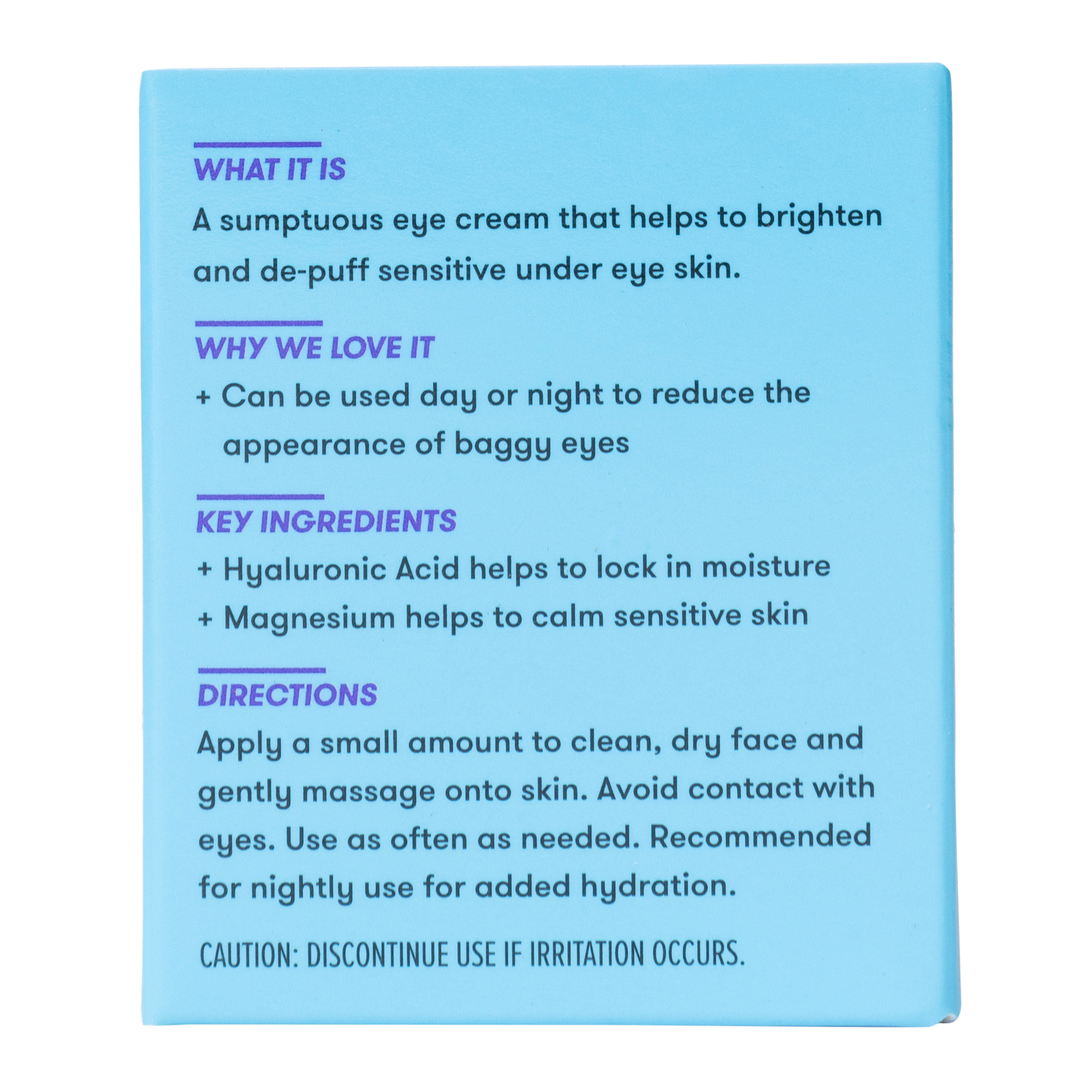 Freeman® Restorative Moisture Formula Eye Cream 0.5oz