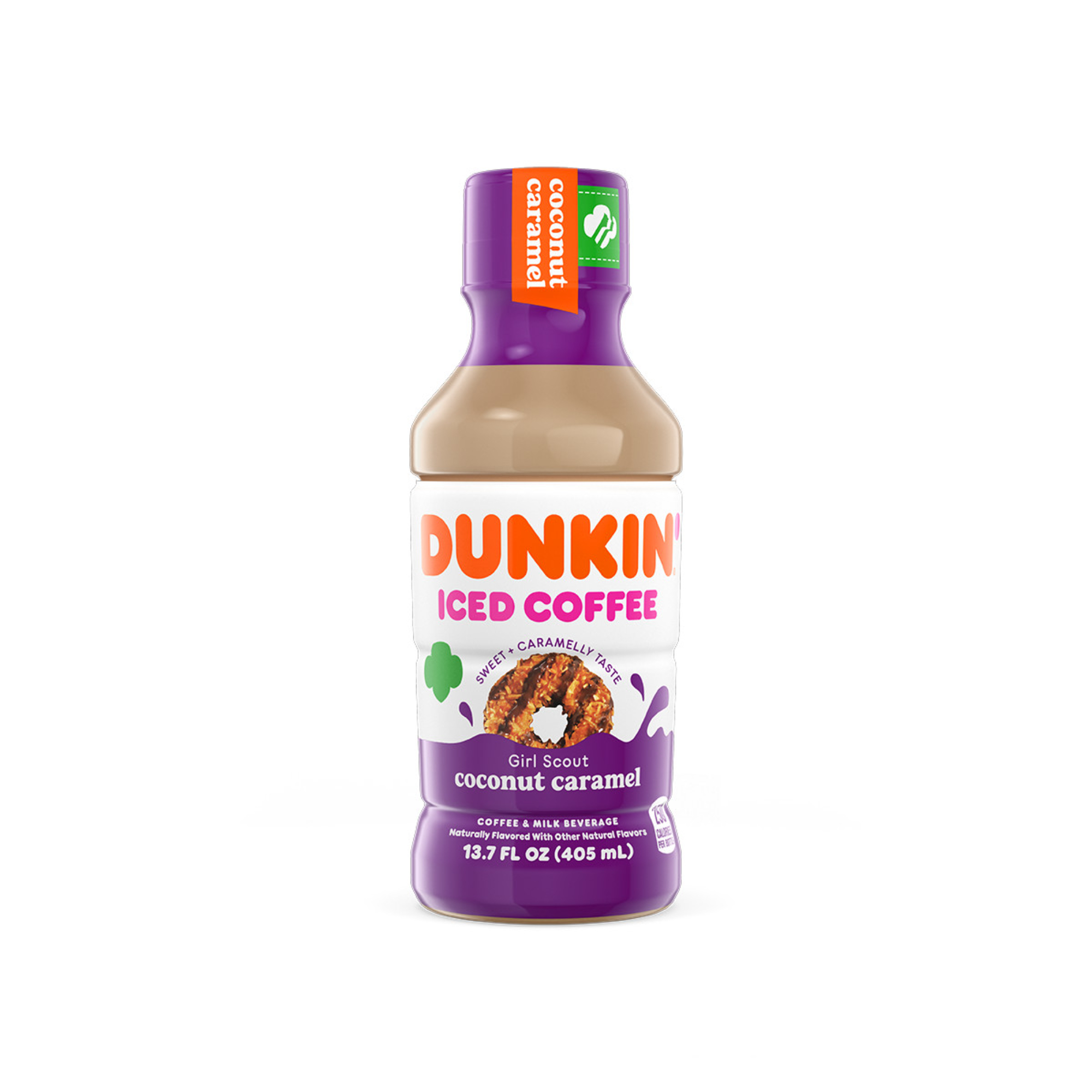 Dunkin'® Girl Scout Iced Coffee 13.7oz - Coconut Caramel
