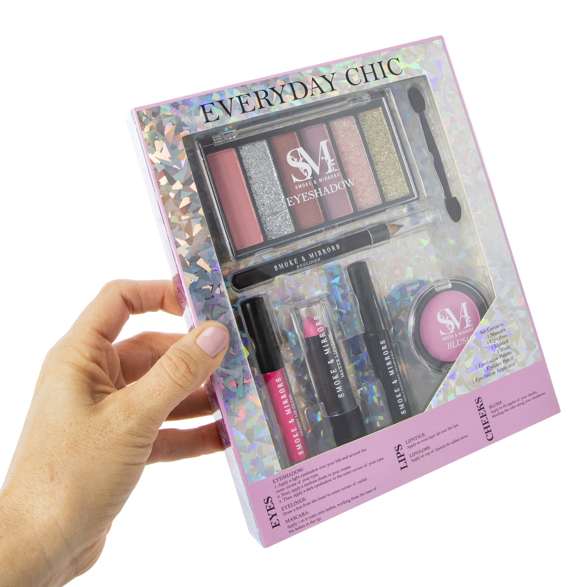 Smoke & Mirrors Everyday Chic Makeup Kit 7-Piece