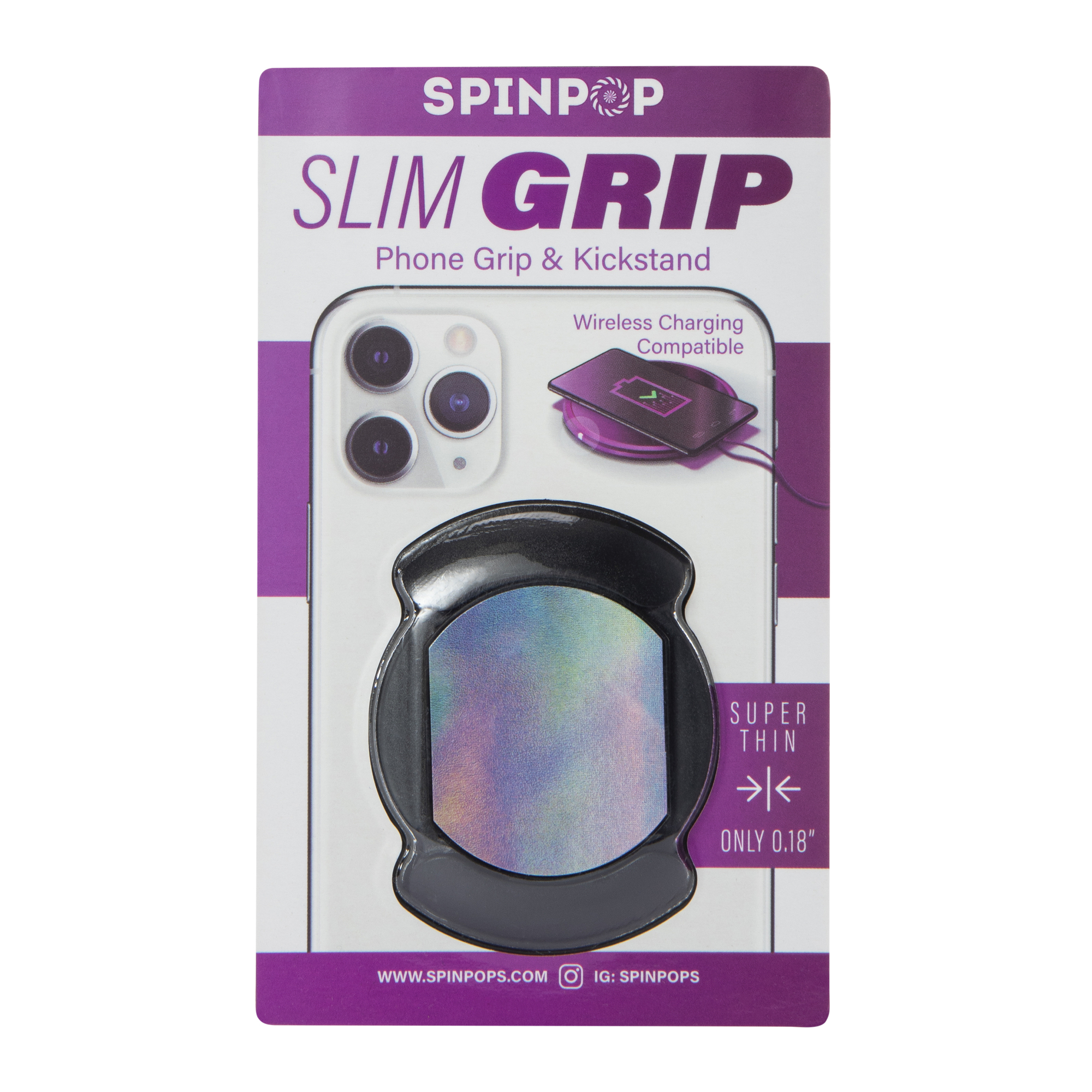 Slim Grip Phone Grip & Kickstand