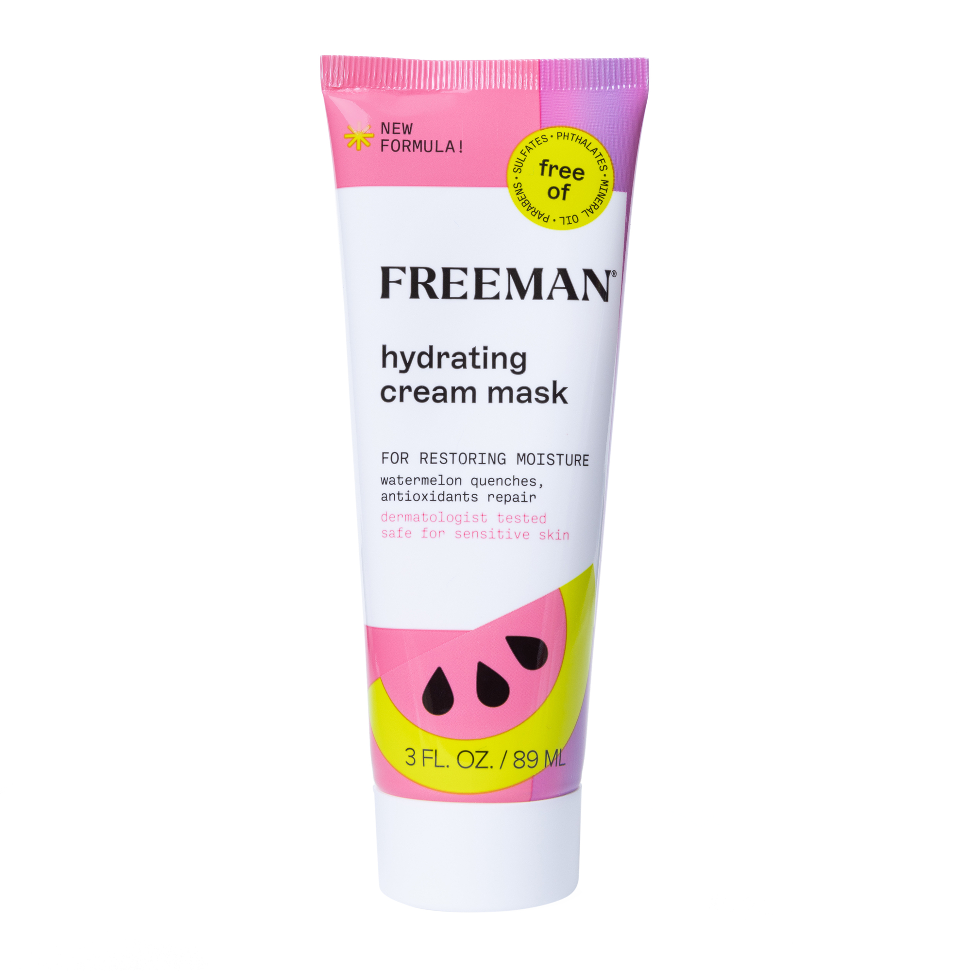 Freeman® Hydrating Cream Mask For Restoring Moisture 3oz