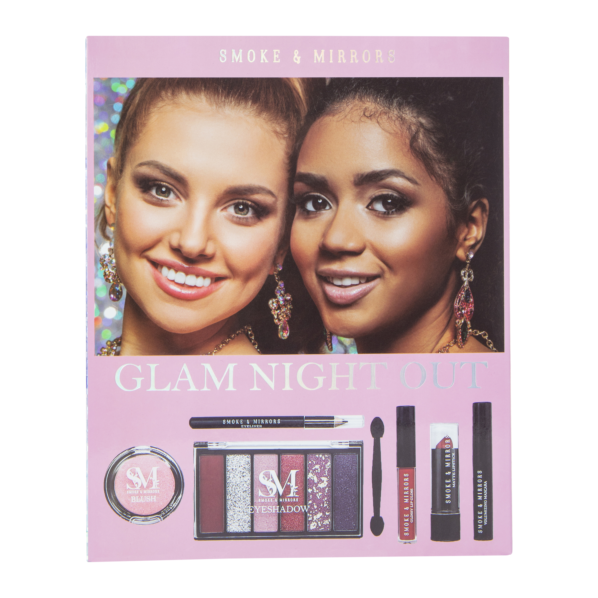 Smoke & Mirrors Glam Night Out Makeup Kit 7-Piece