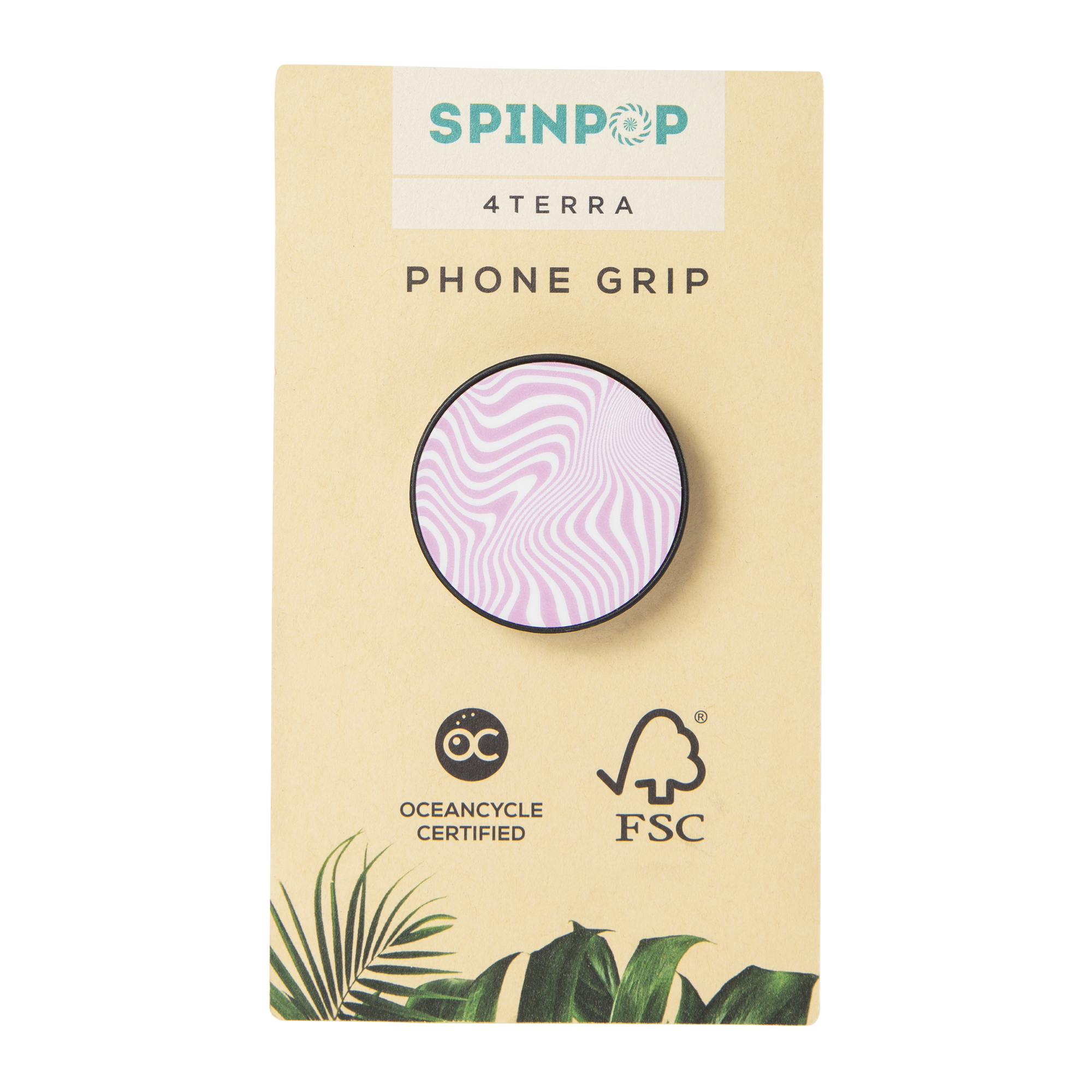 4Terra Recycled Plastic Spinpop Phone Grip & Kickstand