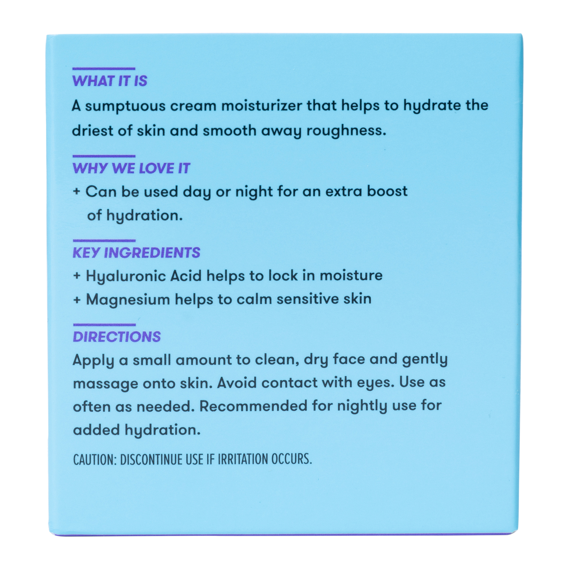 Freeman® Restorative Moisture Rich Cream + Overnight Leave-On 1.7oz