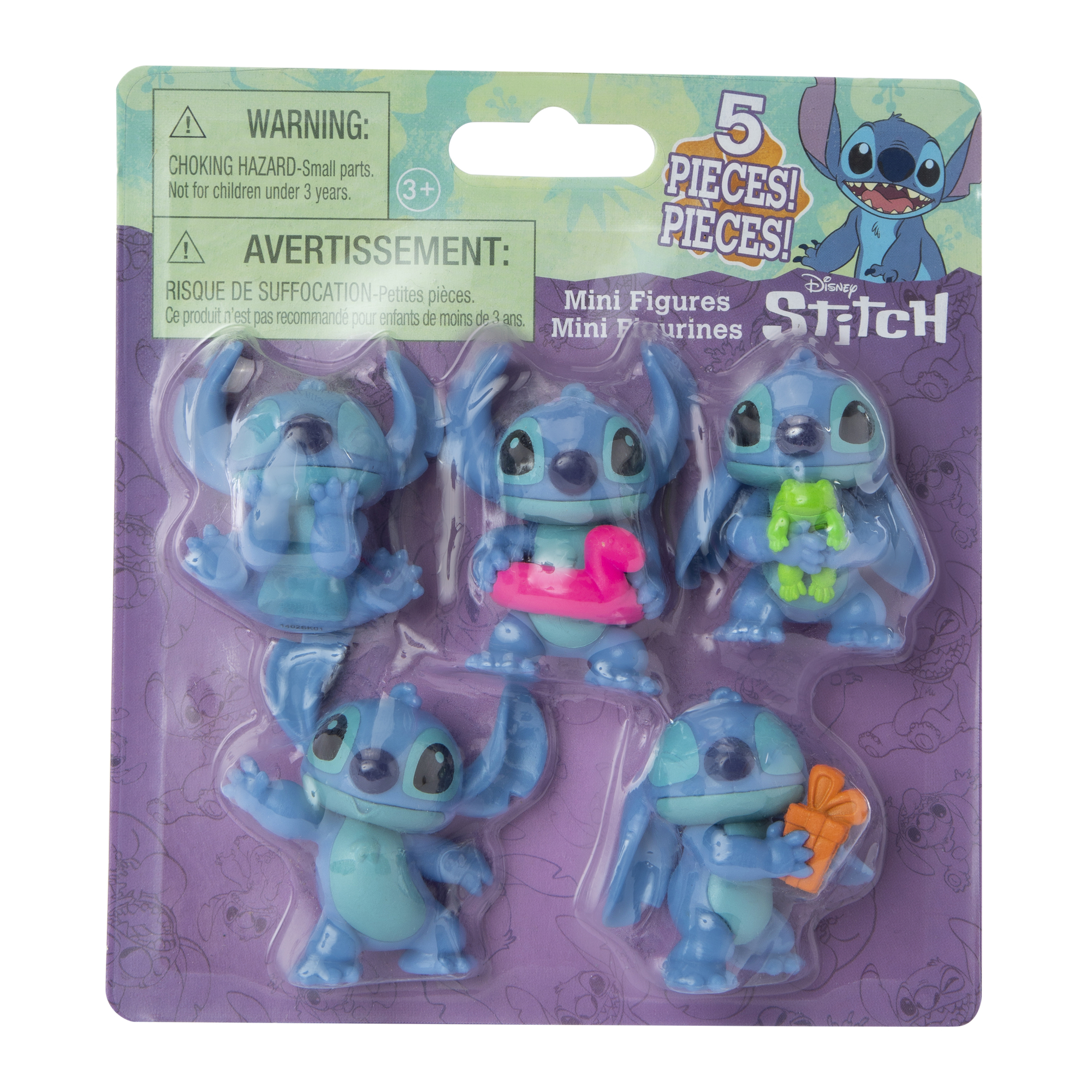Disney Stitch Mini Figures 5-Piece Set