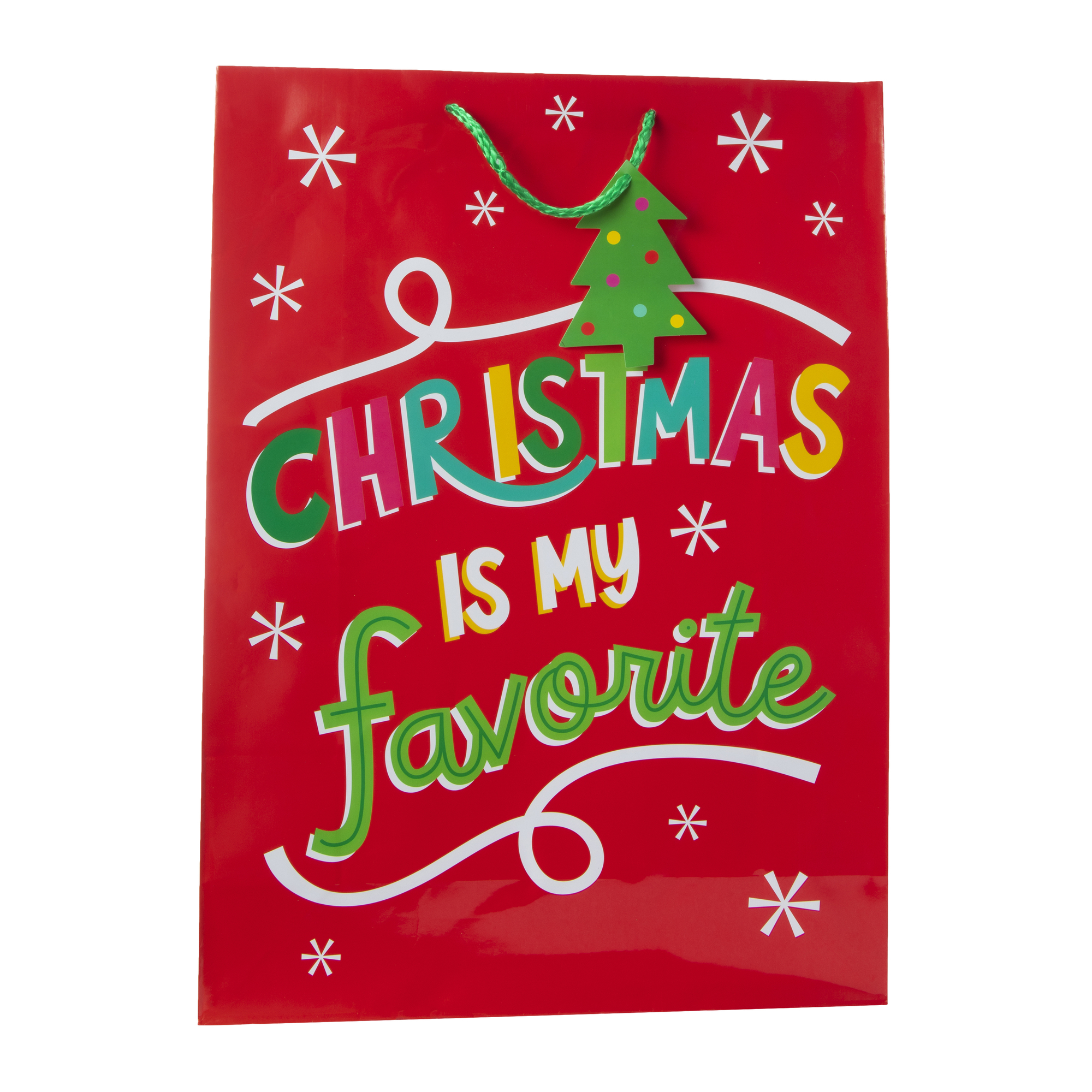Holiday Jumbo Gift Bag 13in x 18in