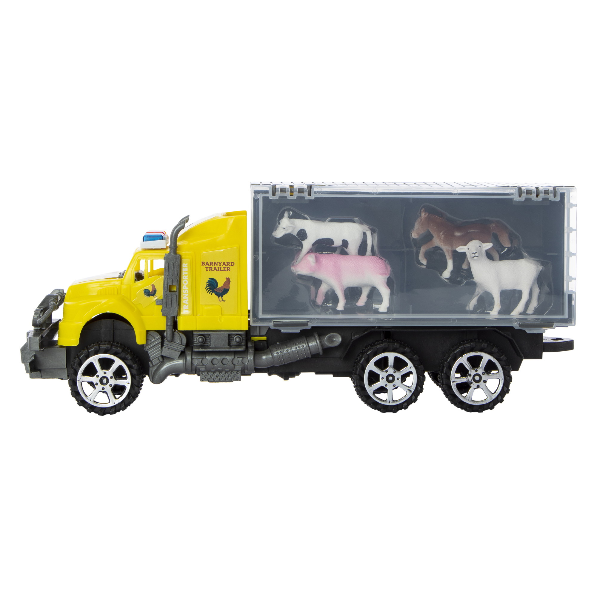Animals & Transport Truck Toy Set 5-Piece