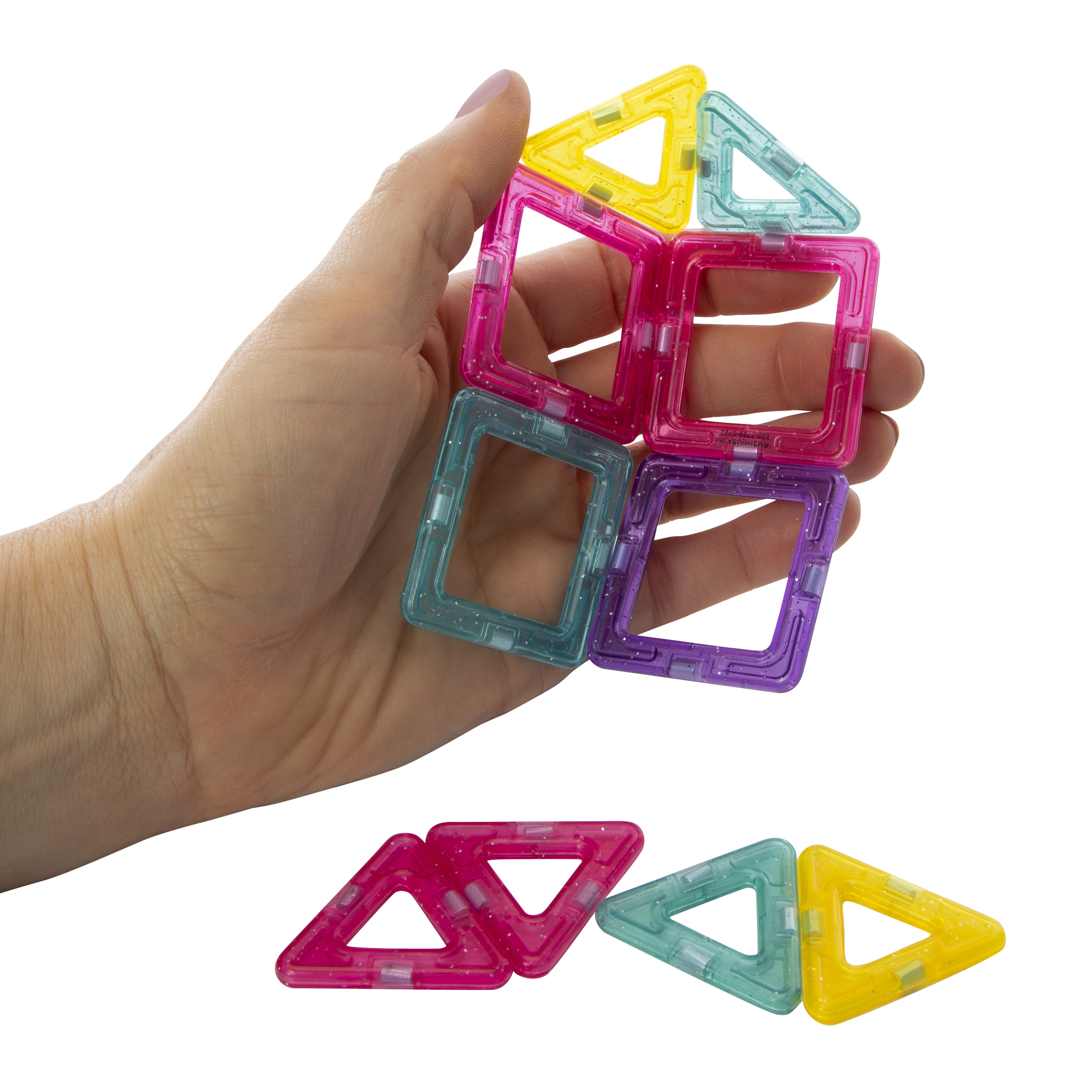 Magnebuilds Minis Magnetic Building Blocks 10-Piece