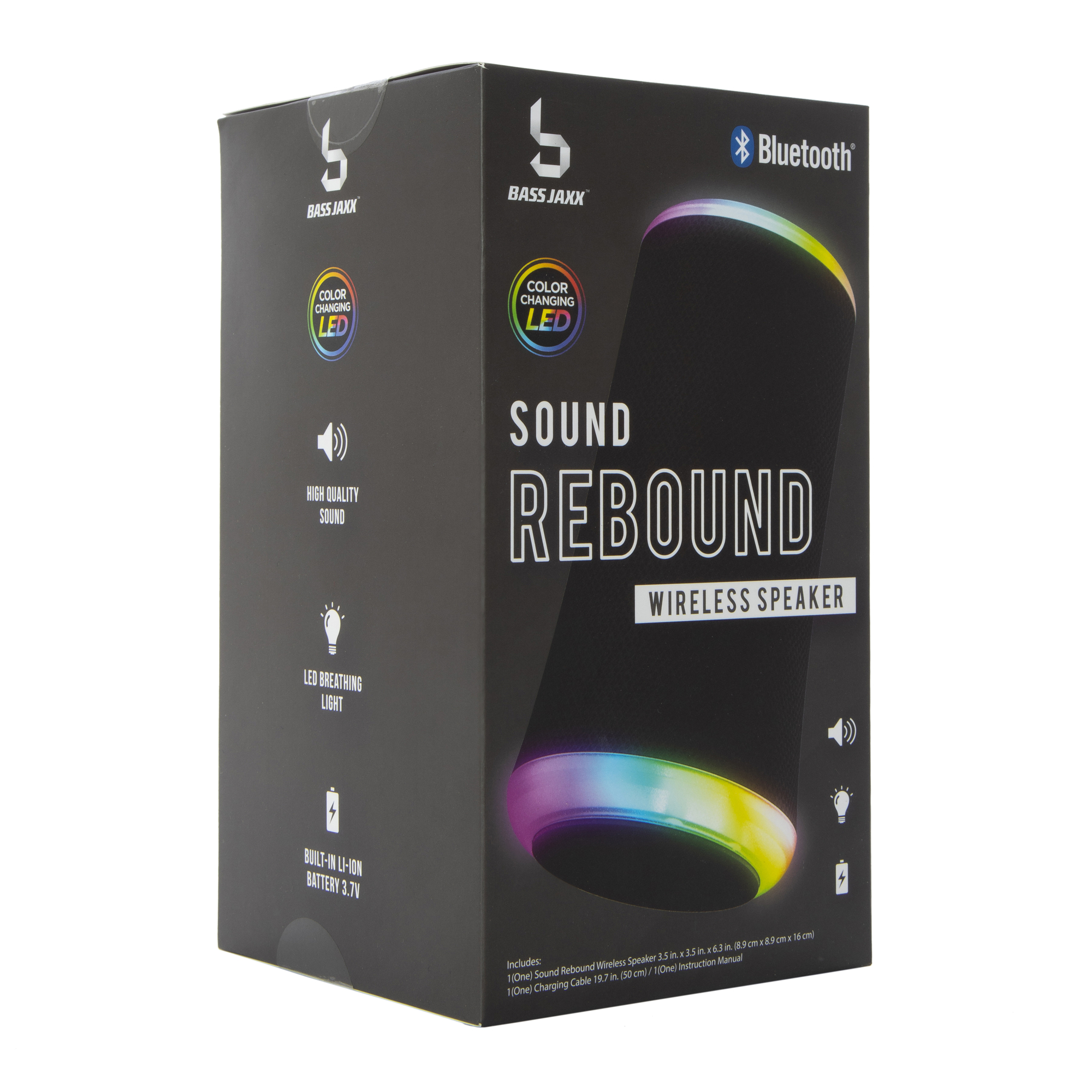 Sound Rebound LED Color Changing Bluetooth® Speaker