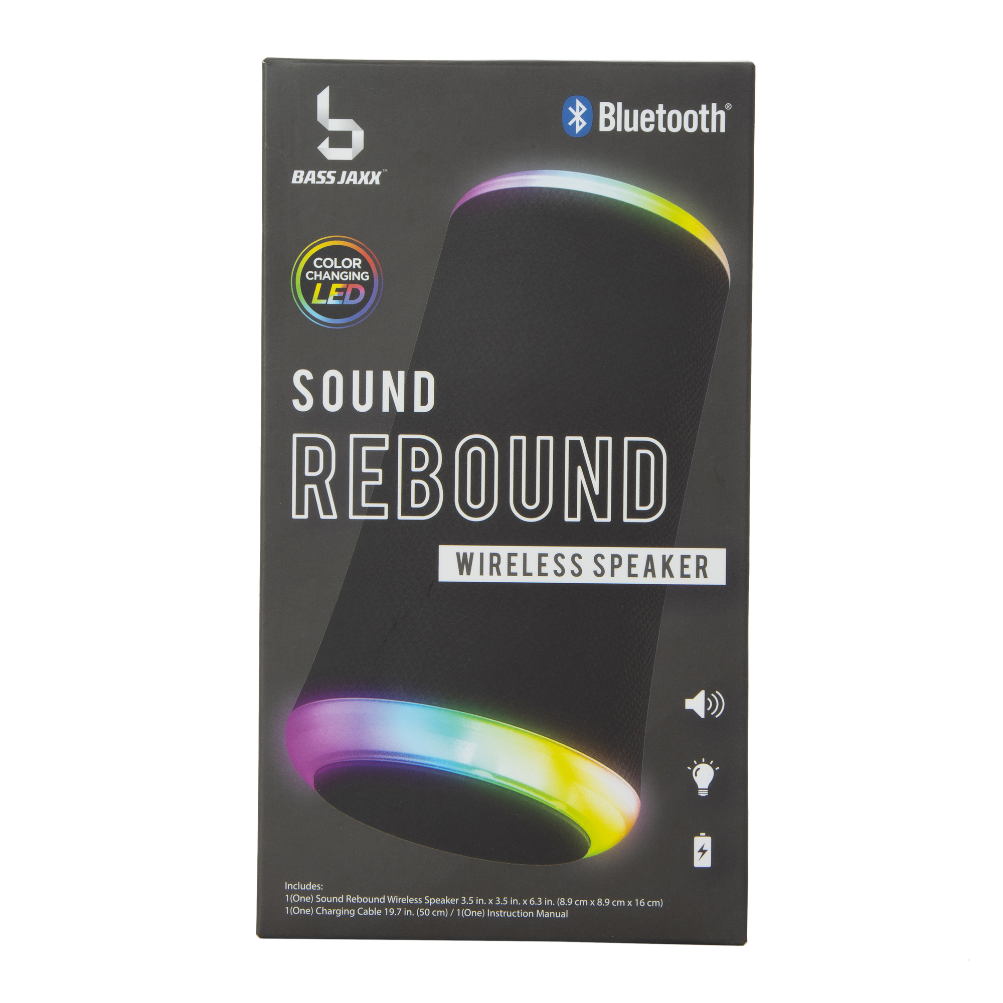 Sound Rebound LED Color Changing Bluetooth® Speaker