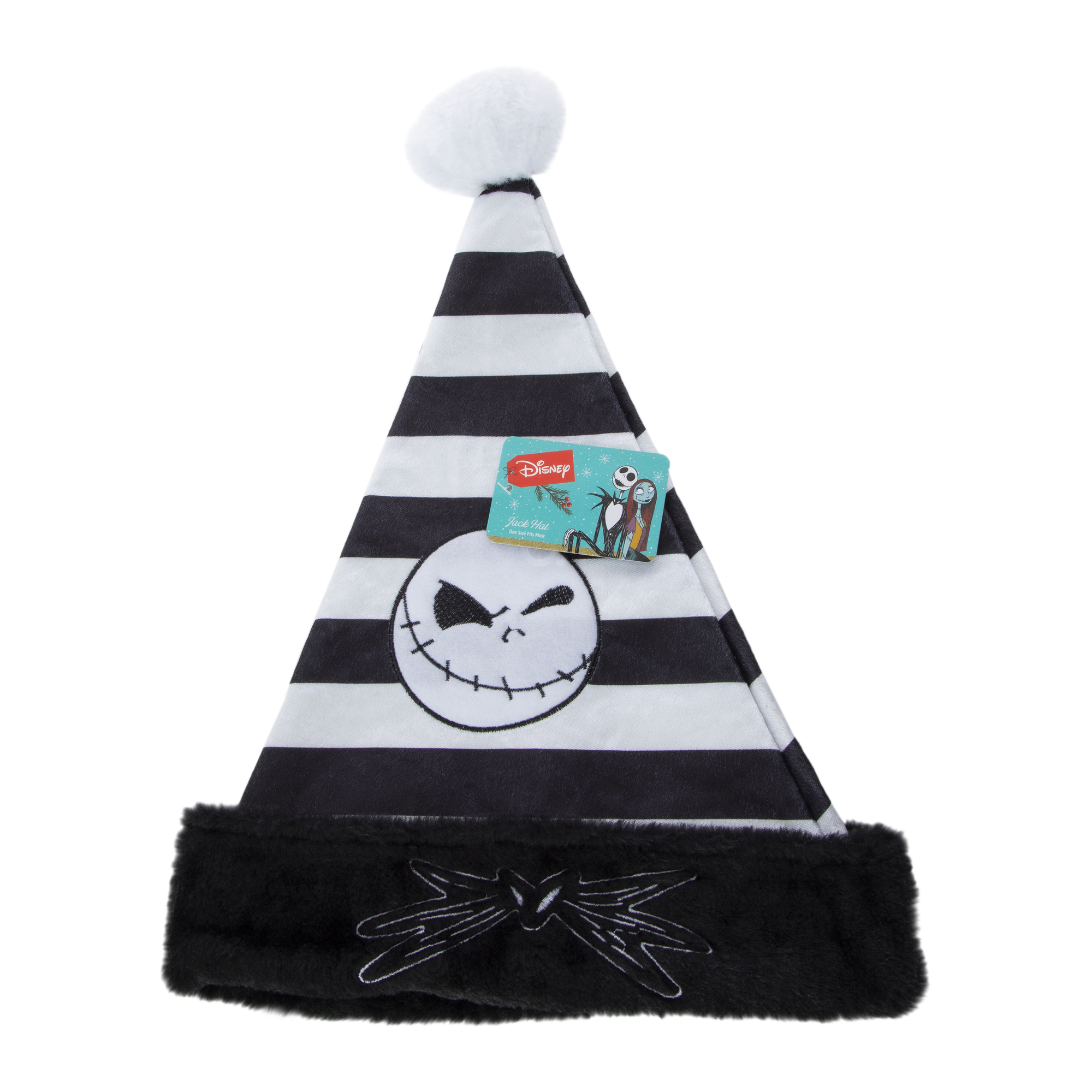 Disney Tim Burton's The Nightmare Before Christmas Jack Skellington Santa Hat