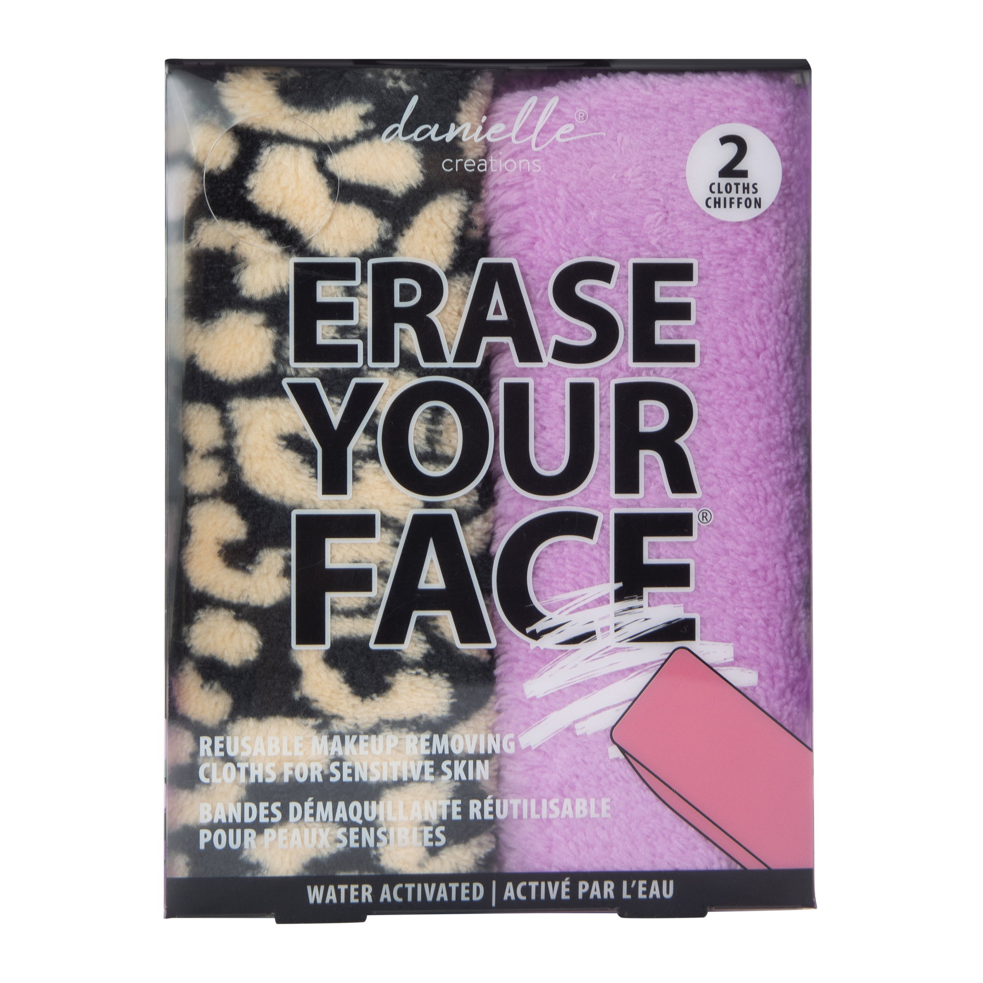 Erase Your Face® Reusable Makeup-Removing Towels 2-Count