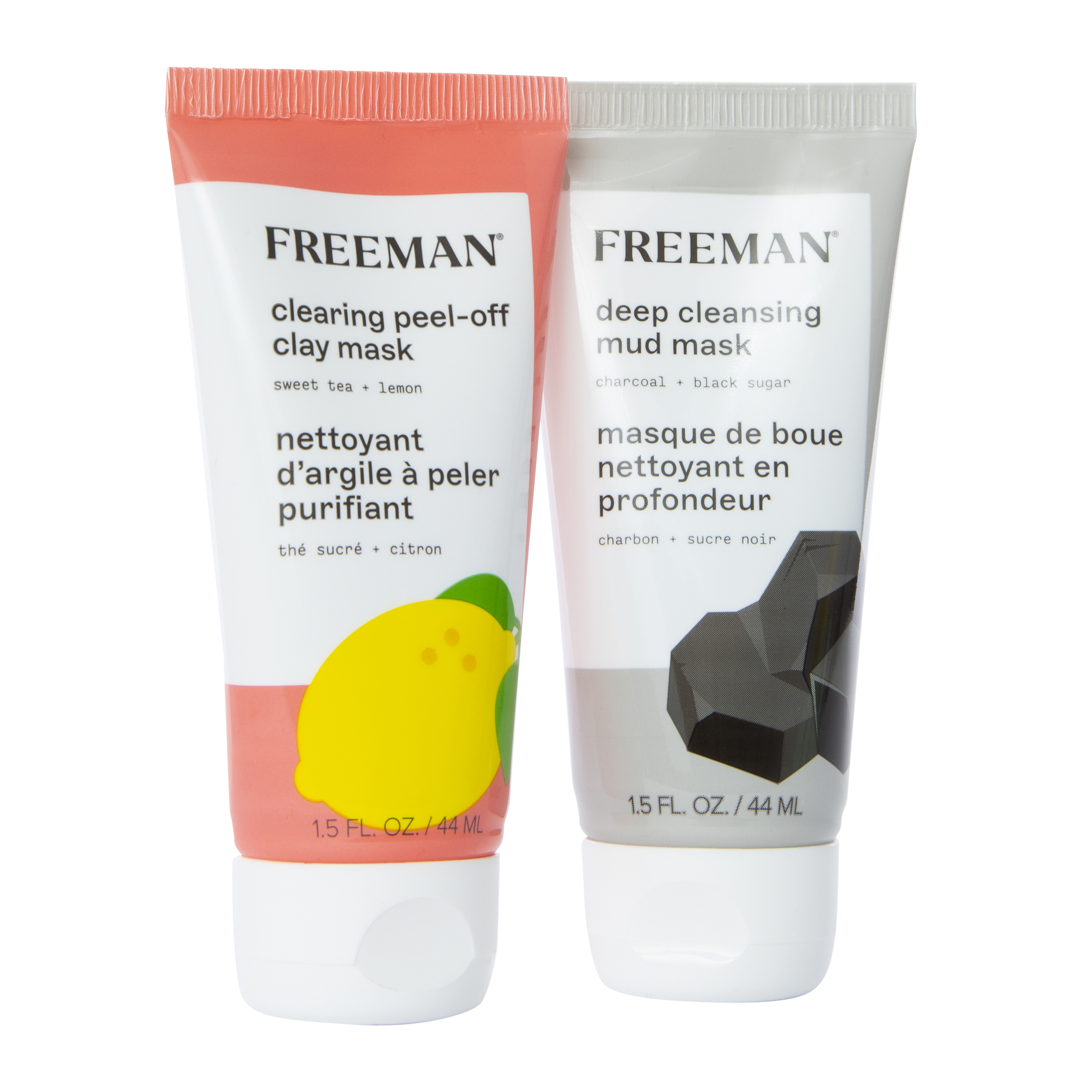 Freeman® Holiday Face Mask 2-Pack - Clearing/Deep Cleansing