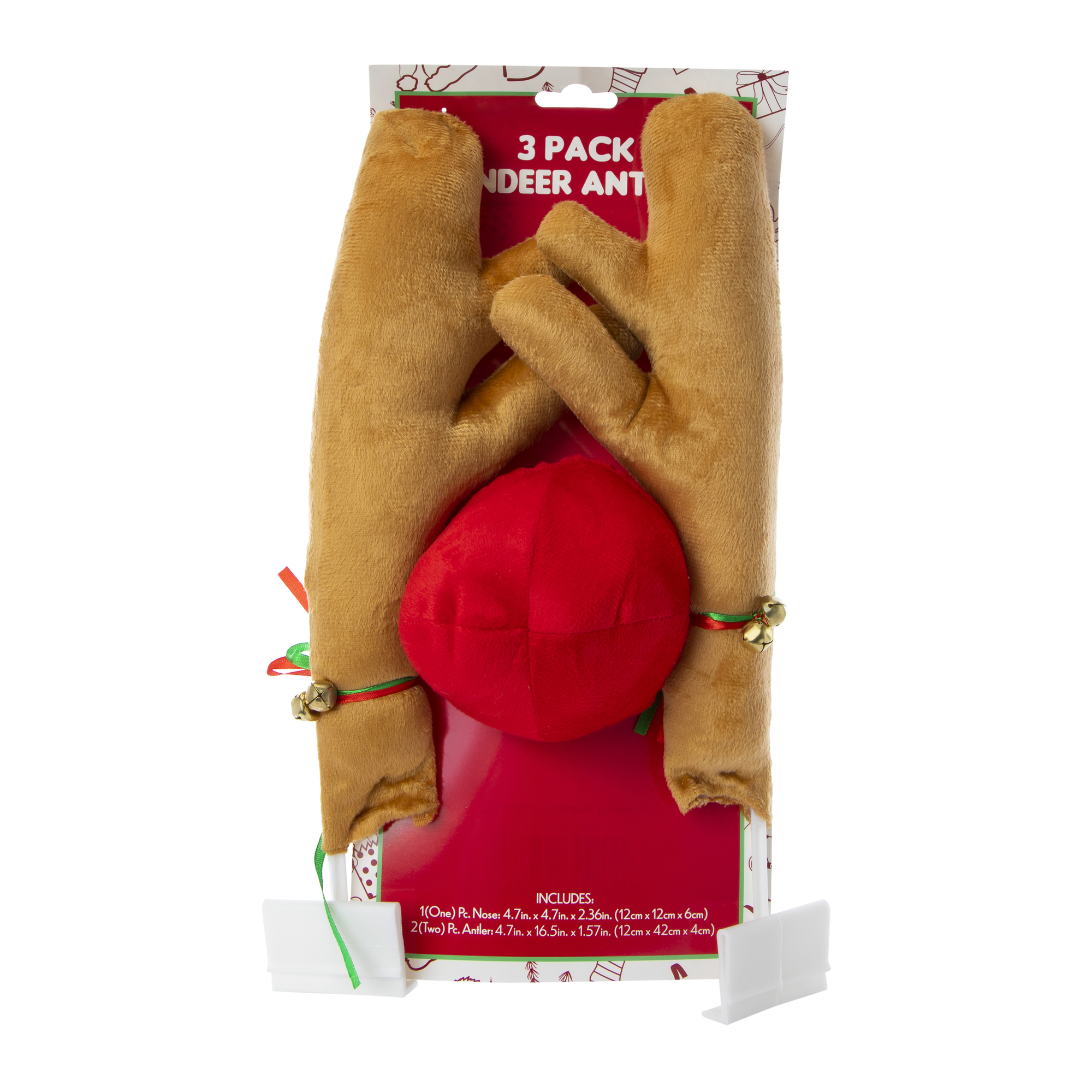 Reindeer Antlers & Nose Car Costume