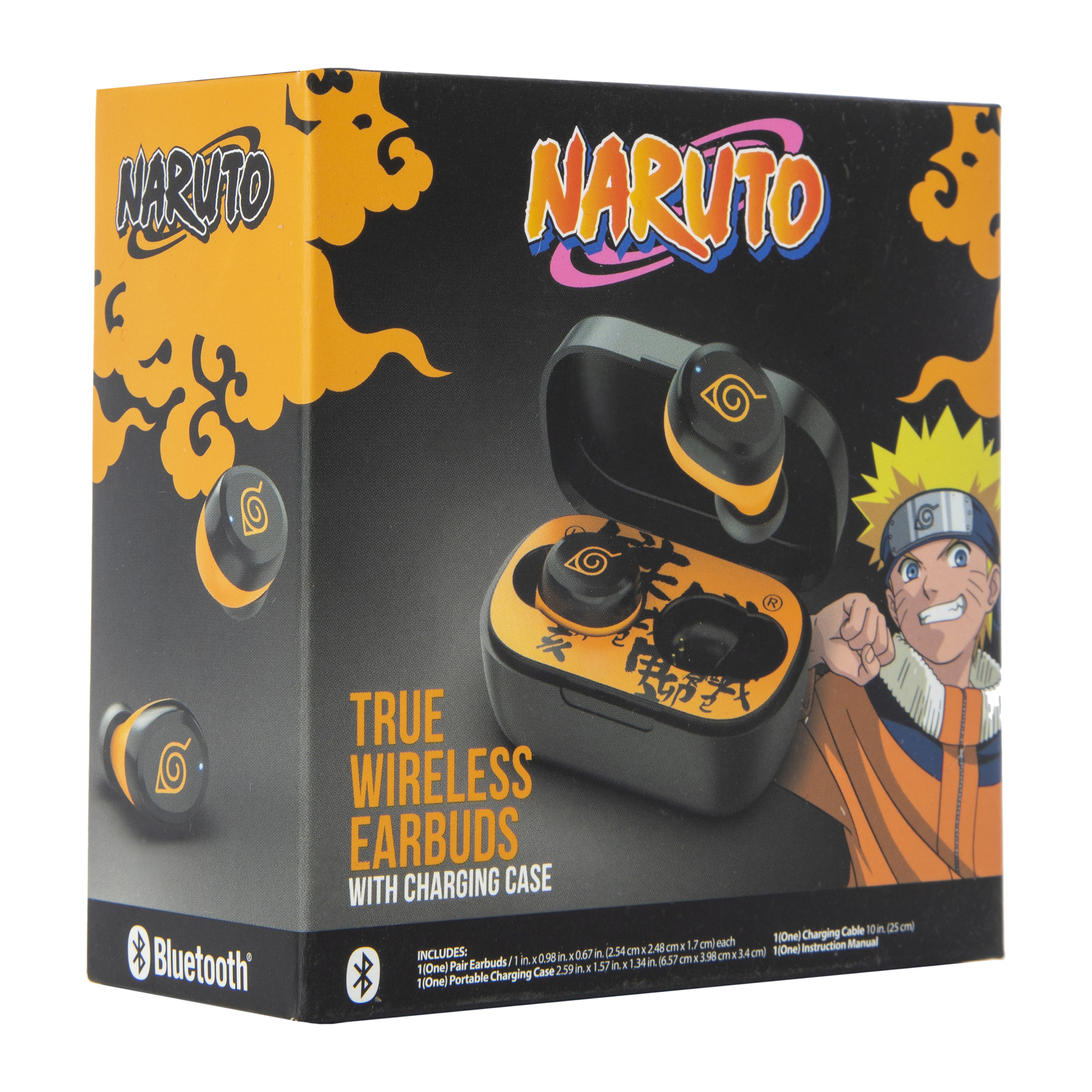 Naruto™ Wireless Earbuds With Mic & Charging Case