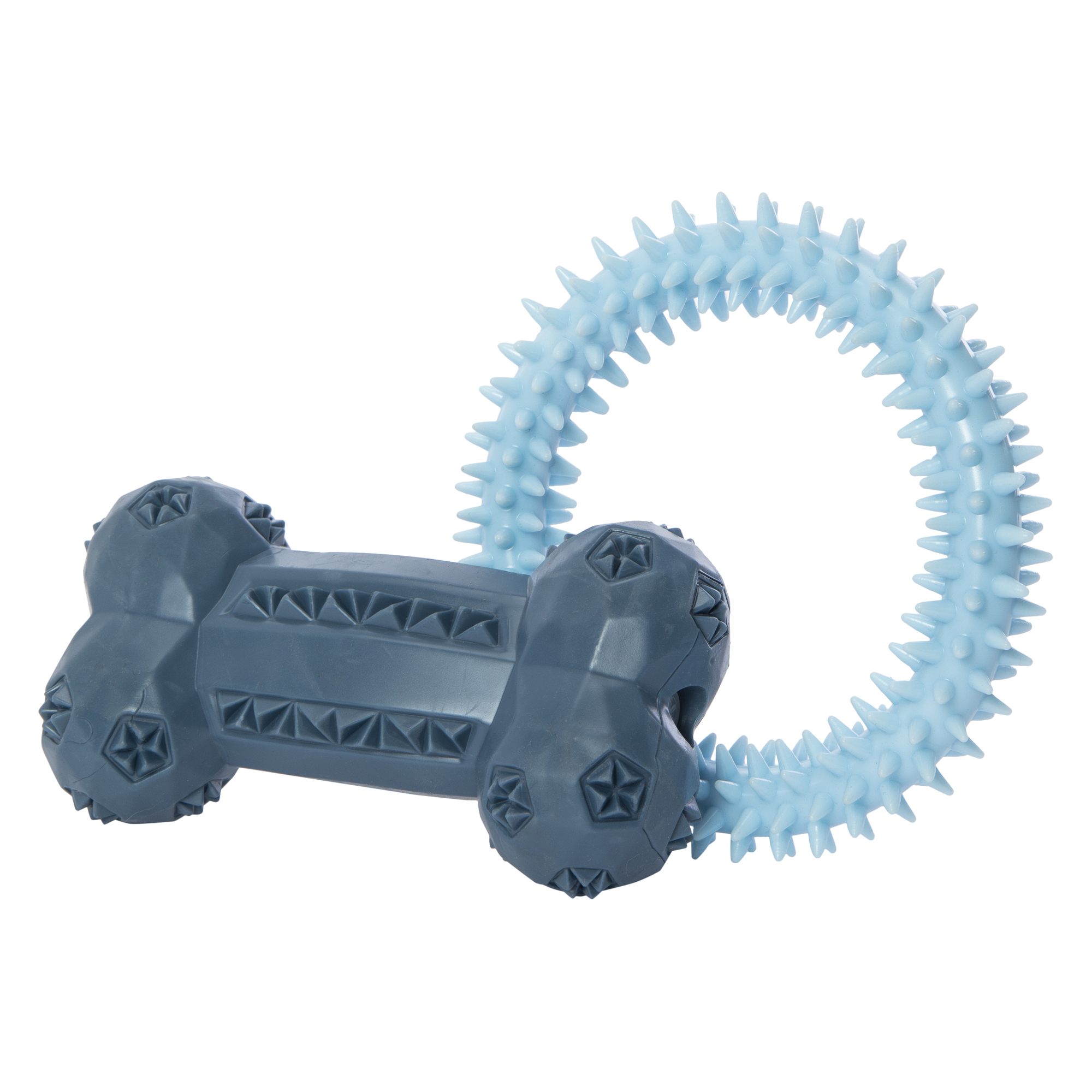 Rubber Chew Dog Toy 2-Pack