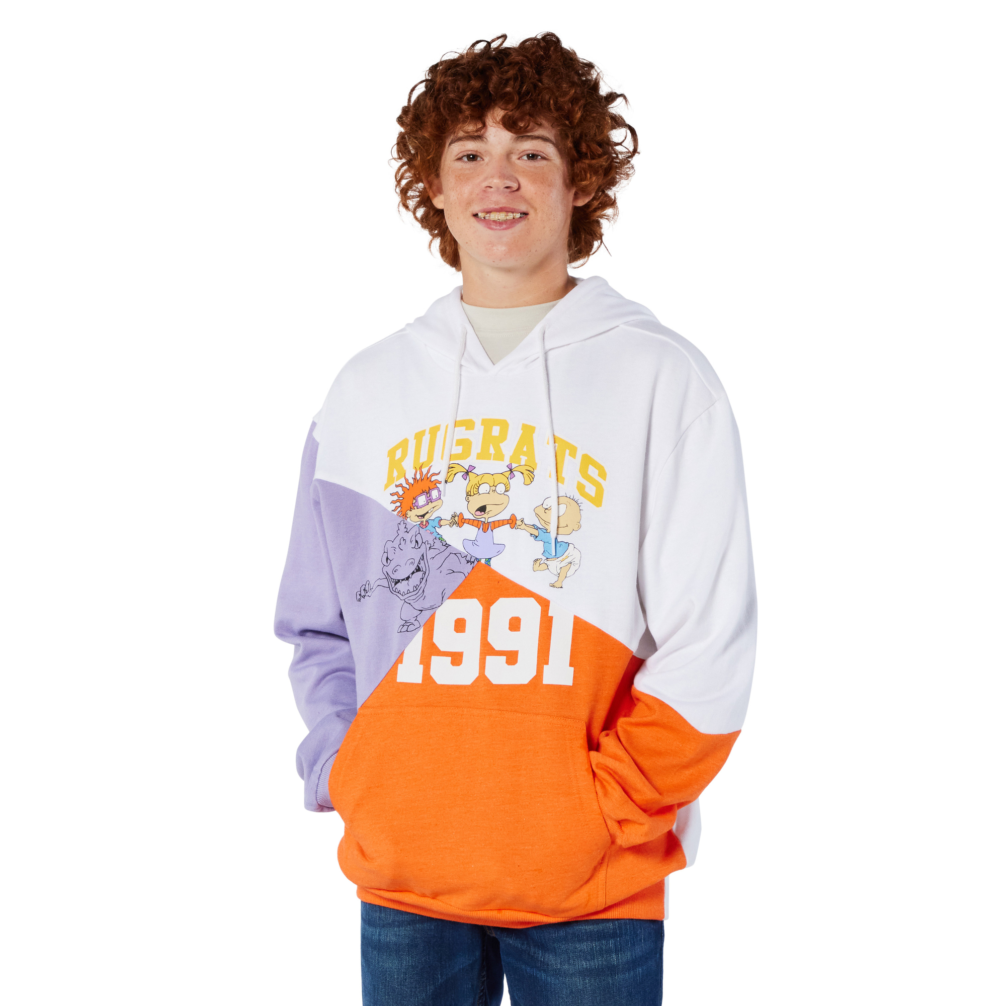 Rugrats™ 1991 Color Block Hoodie
