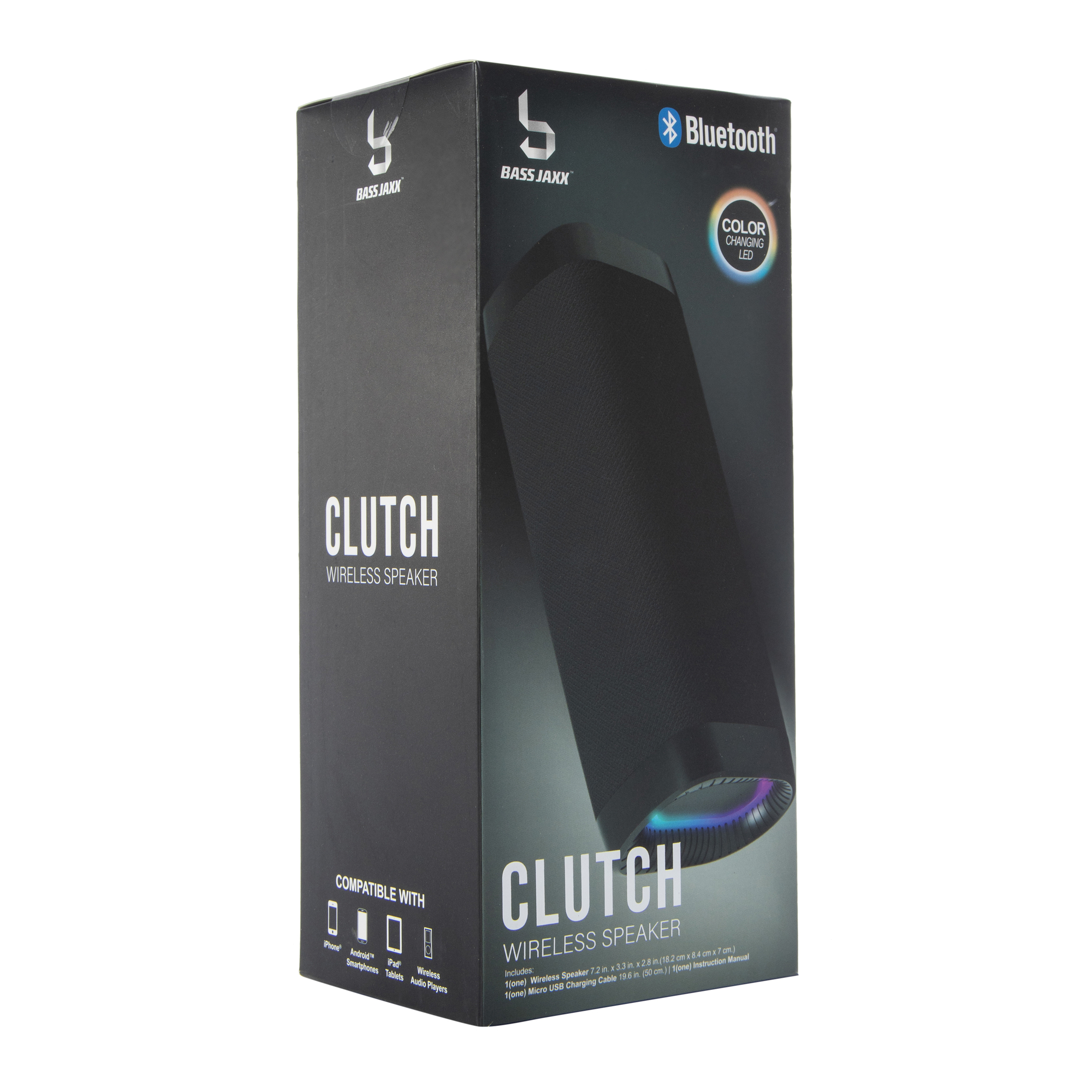 Rectangular LED Color Changing Bluetooth® Speaker