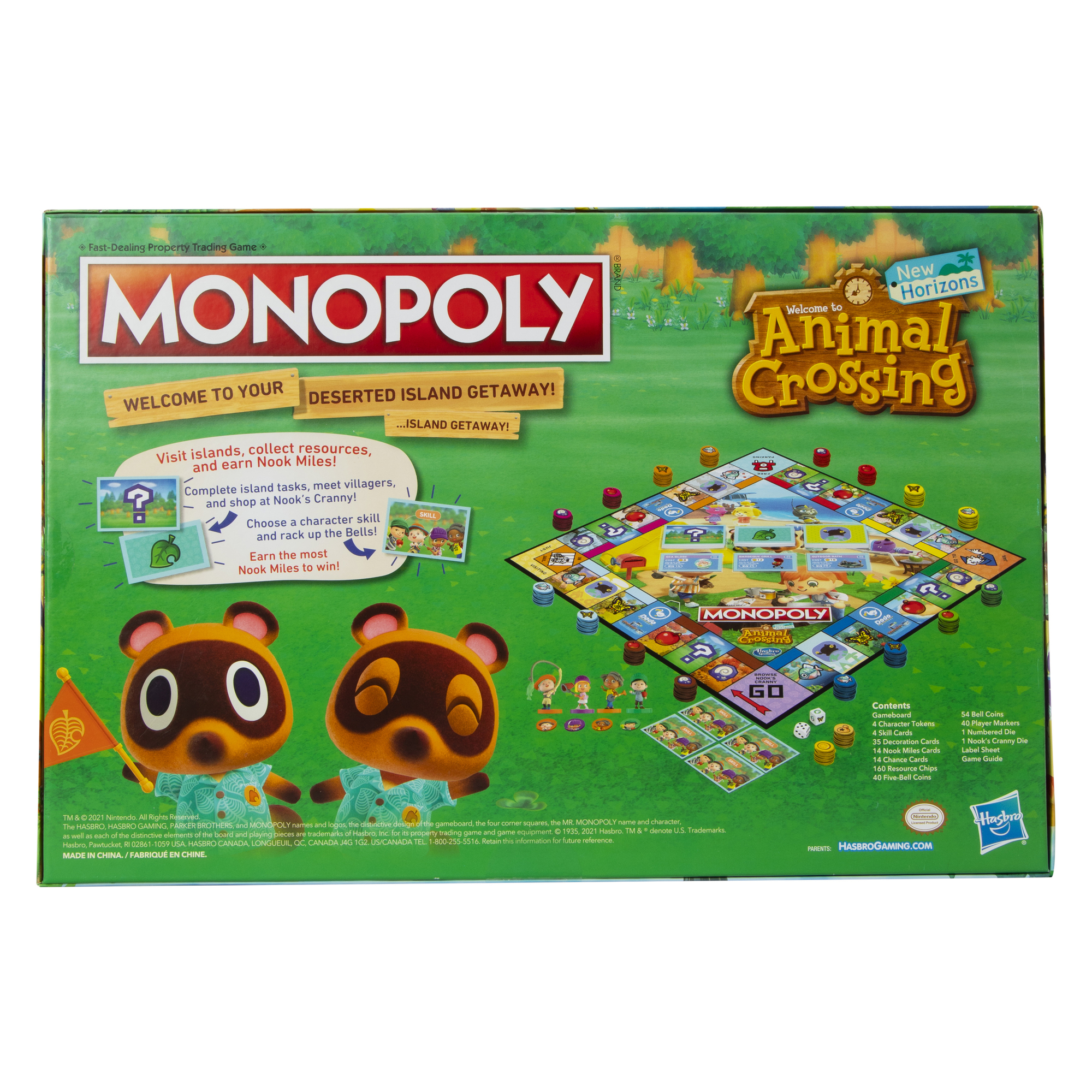 Monopoly® Animal Crossing New Horizons™ Edition Board Game