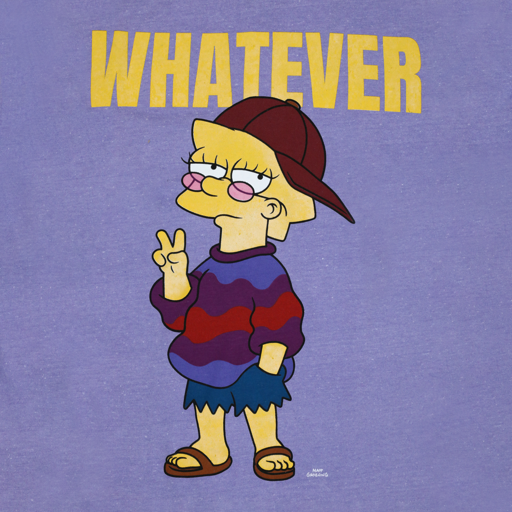 The Simpsons™ Lisa Simpson 'Whatever' Graphic Tee