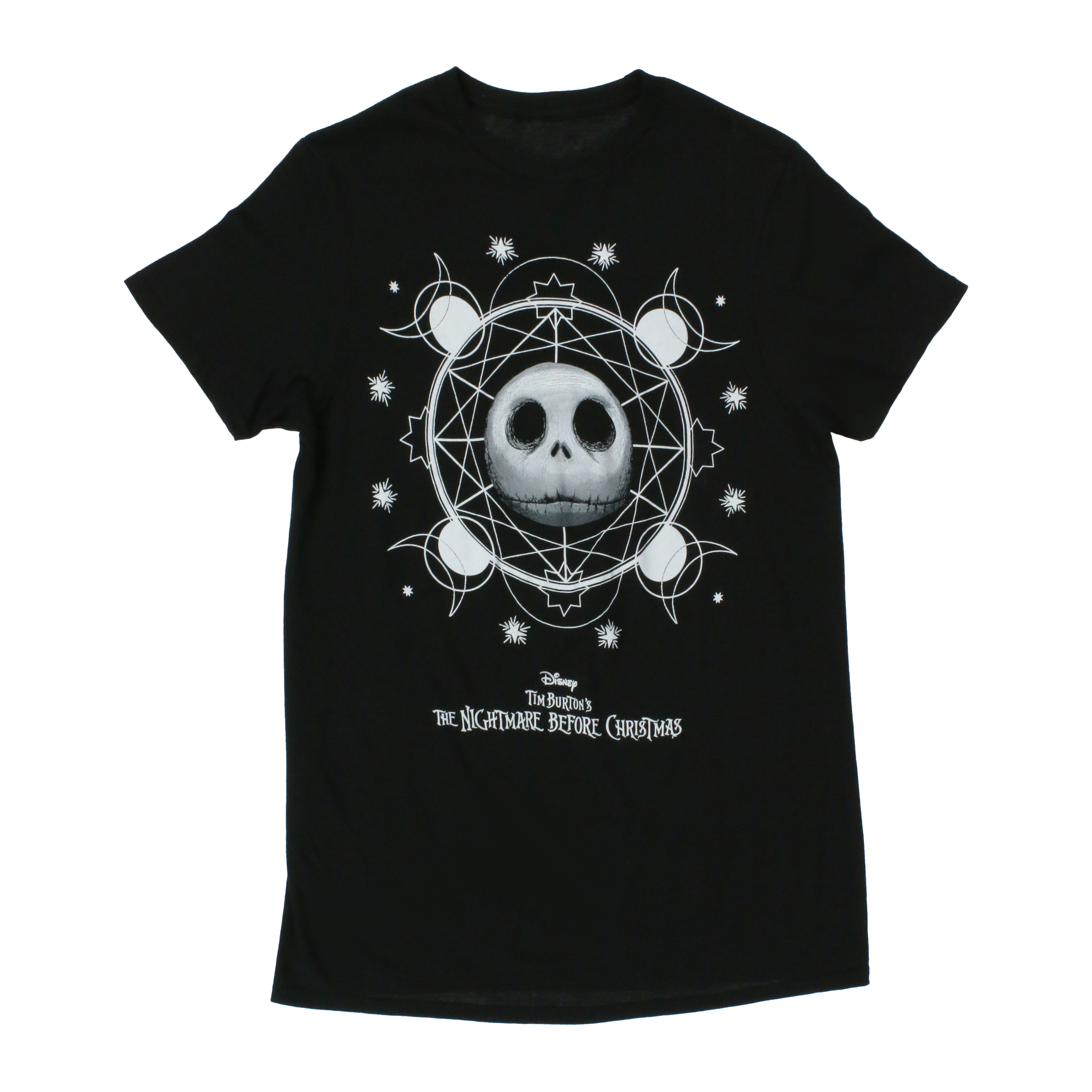 Disney Tim Burton's The Nightmare Before Christmas Jack Skellington Celestial Graphic Tee