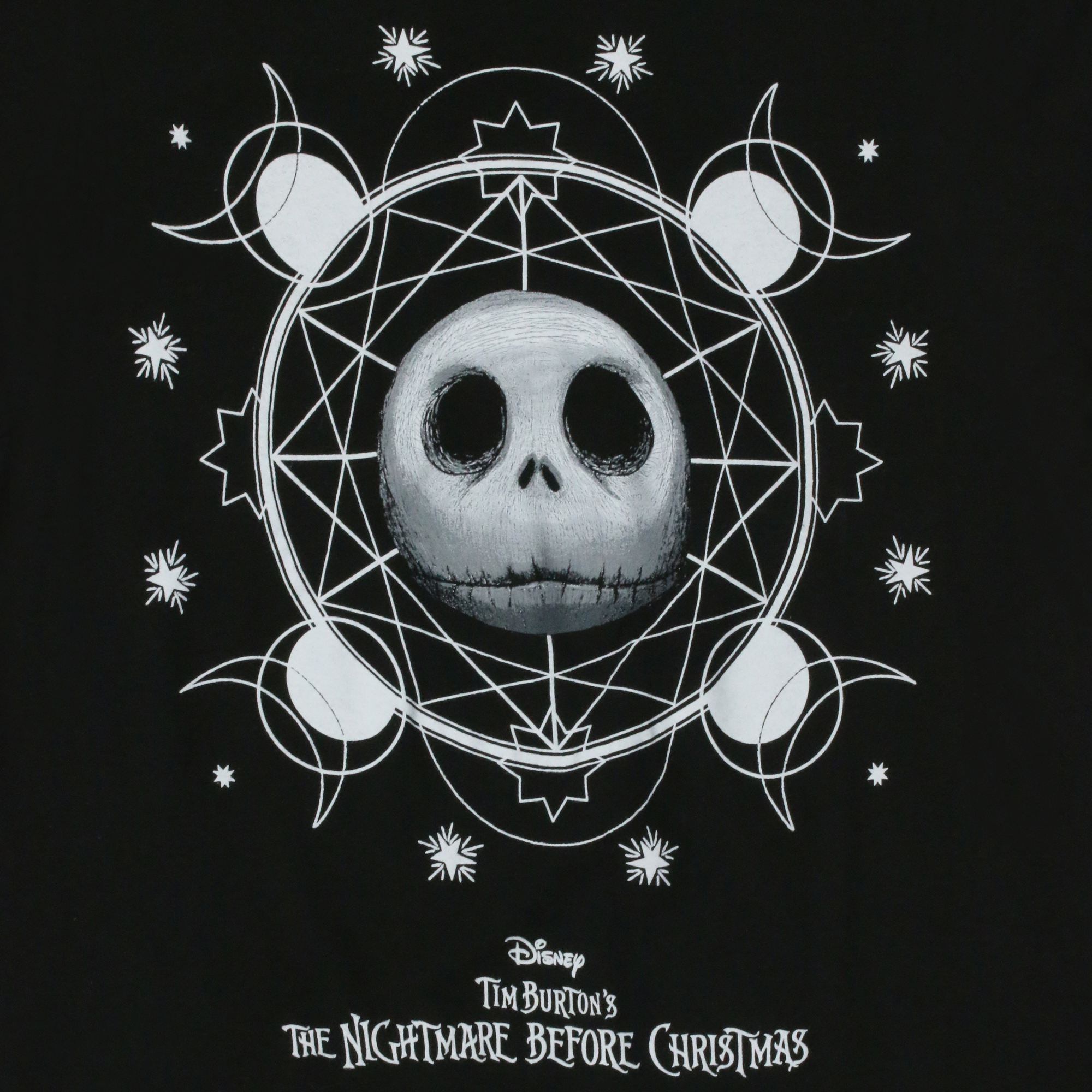 Disney Tim Burton's The Nightmare Before Christmas Jack Skellington Celestial Graphic Tee
