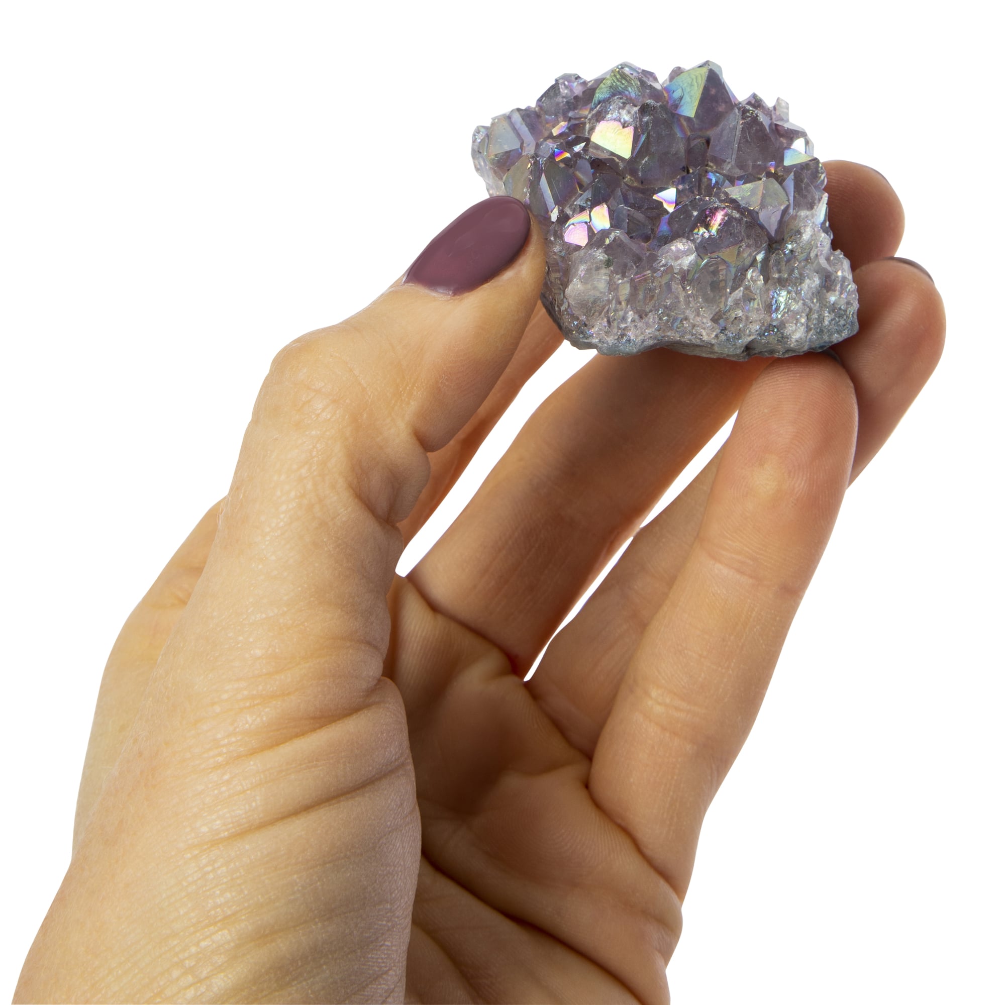 The Aura Amethyst Energy Gemstone Crystal