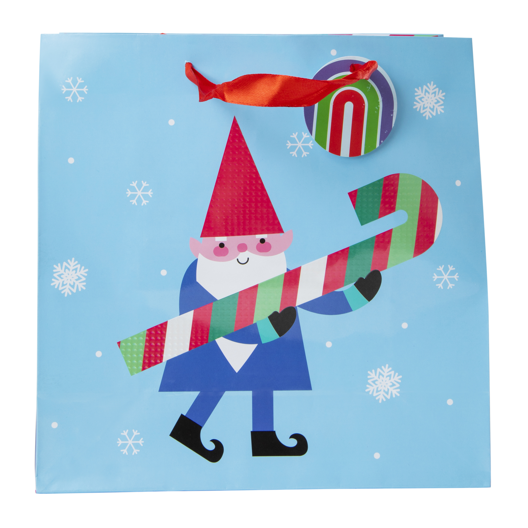 Medium Holographic Gift Bag 9in