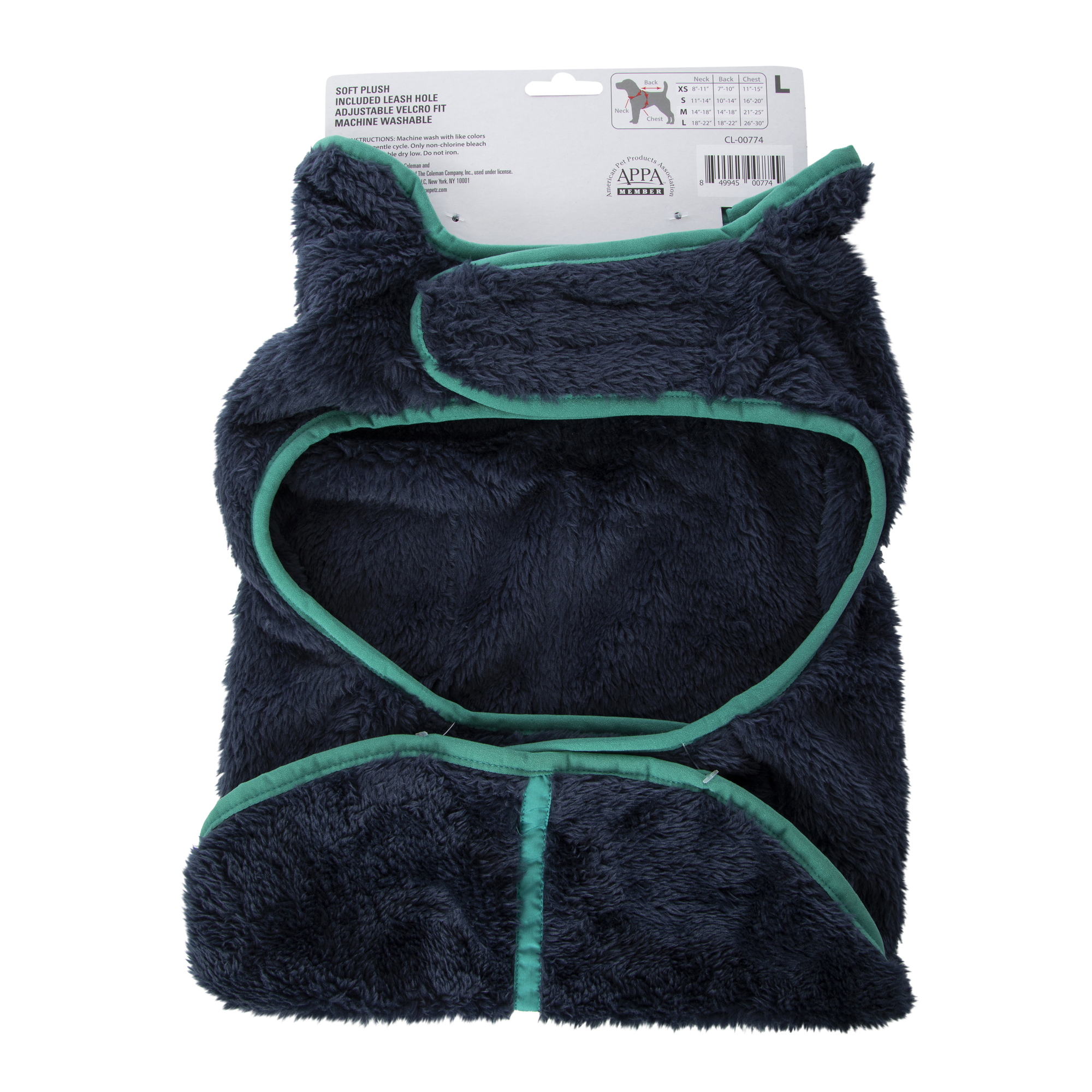 Ivory Coleman® Fleece Zip Dog Jacket