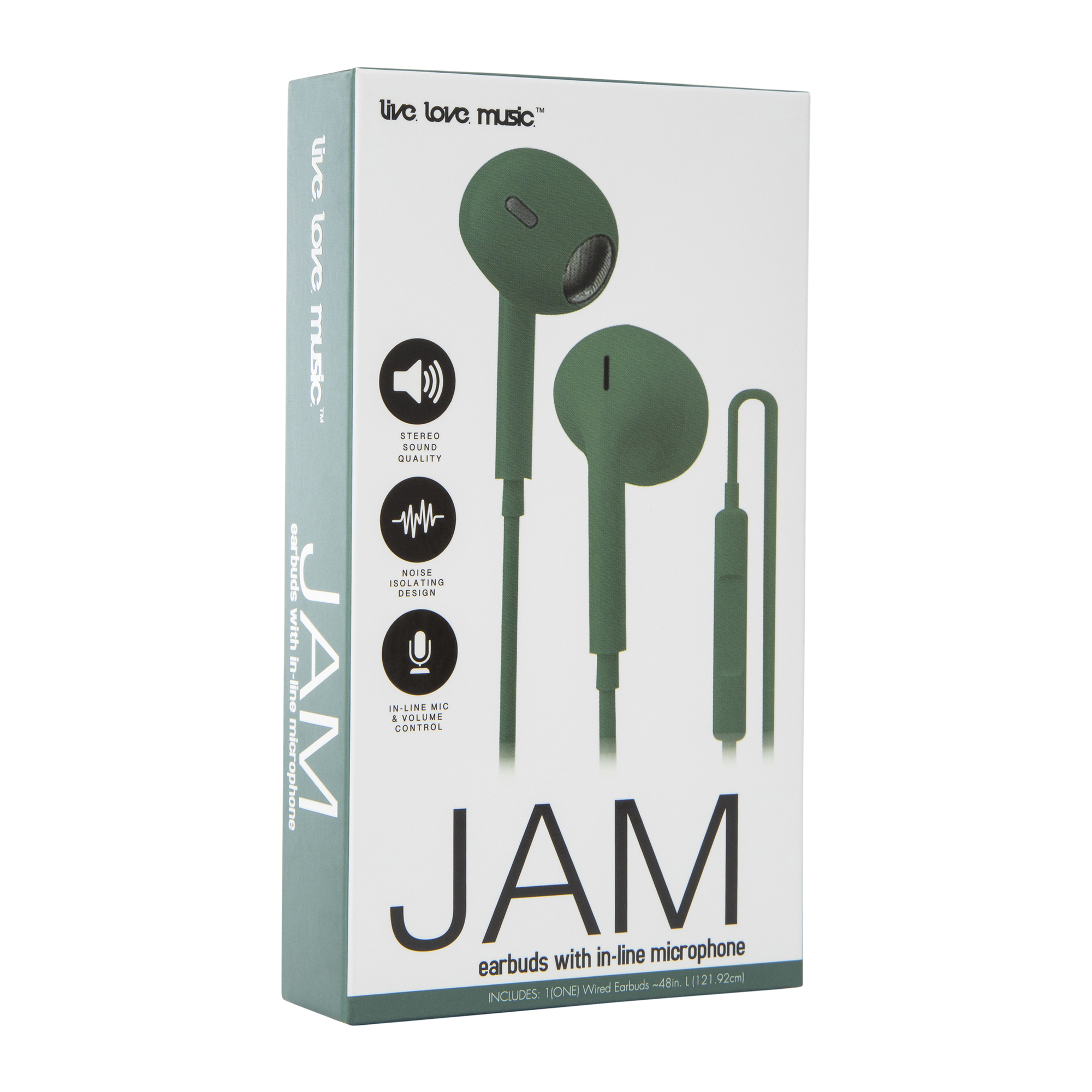 Jam Earbuds With in-Line Microphone