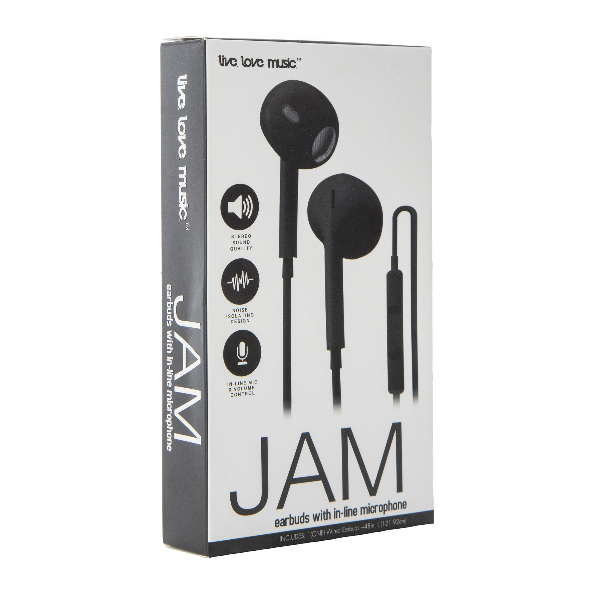 Jam Earbuds With in-Line Microphone