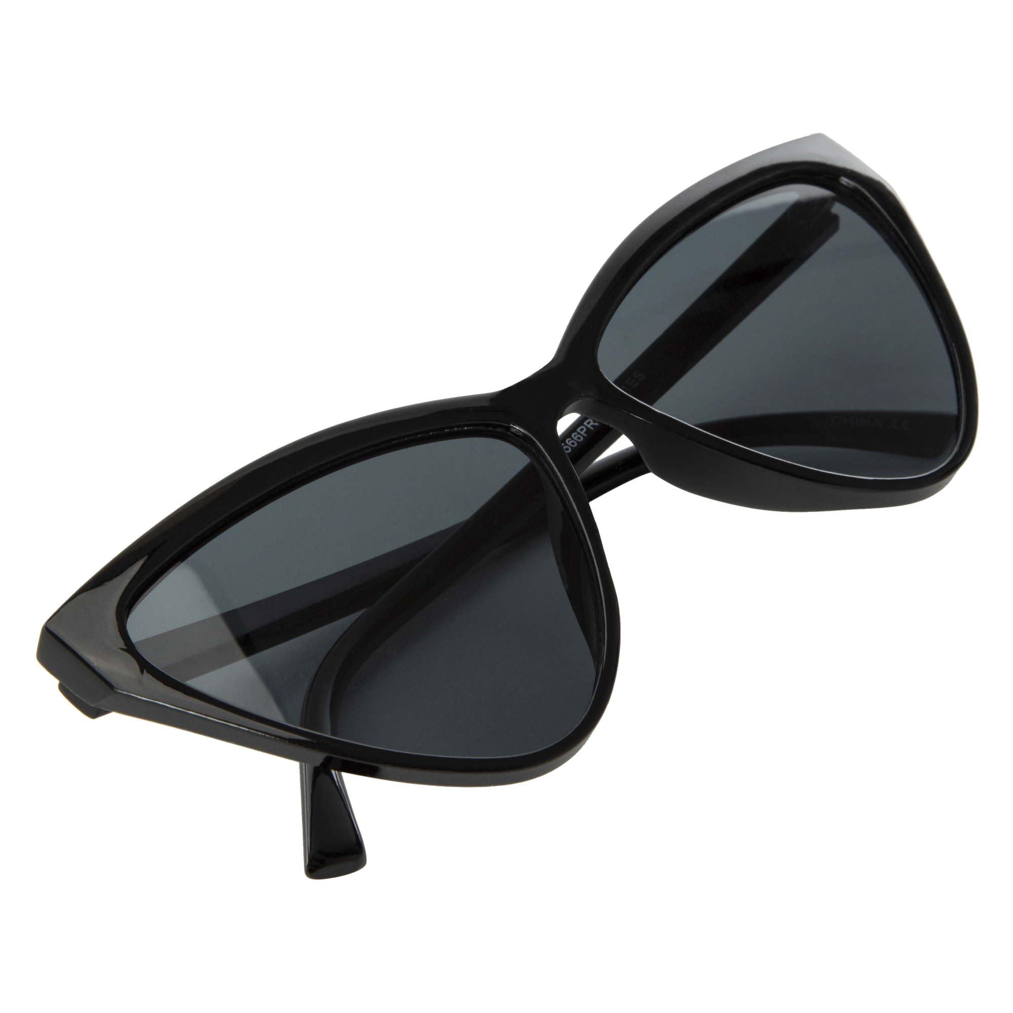 Ladies Oversized Cat Eye Sunglasses