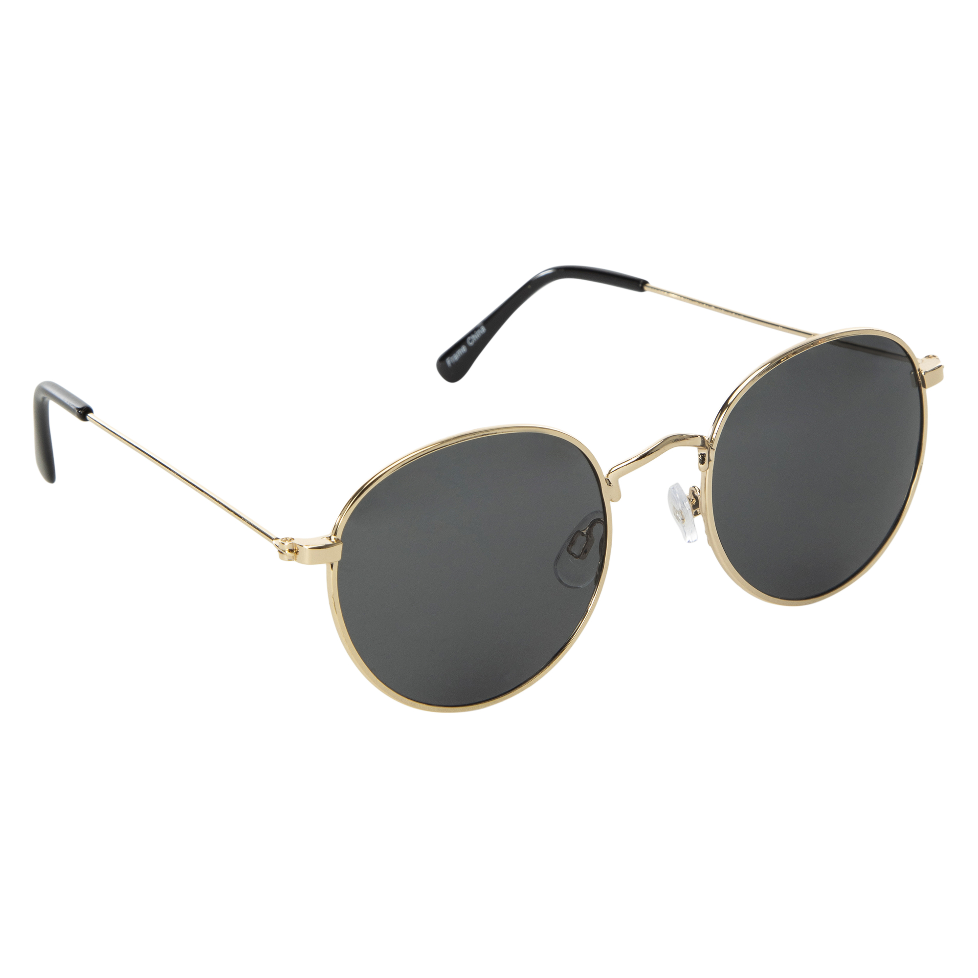 Ladies Round Metal Sunglasses