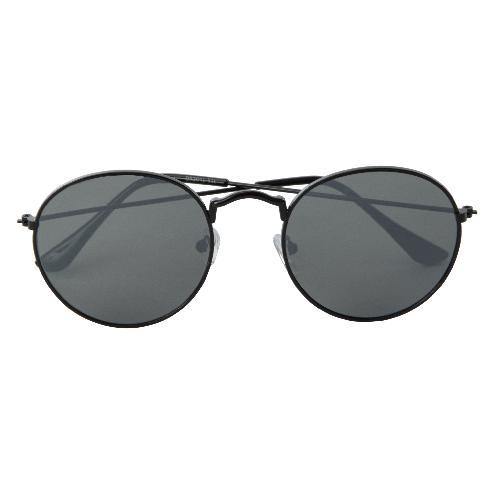 Ladies Mirrored Round Sunglasses