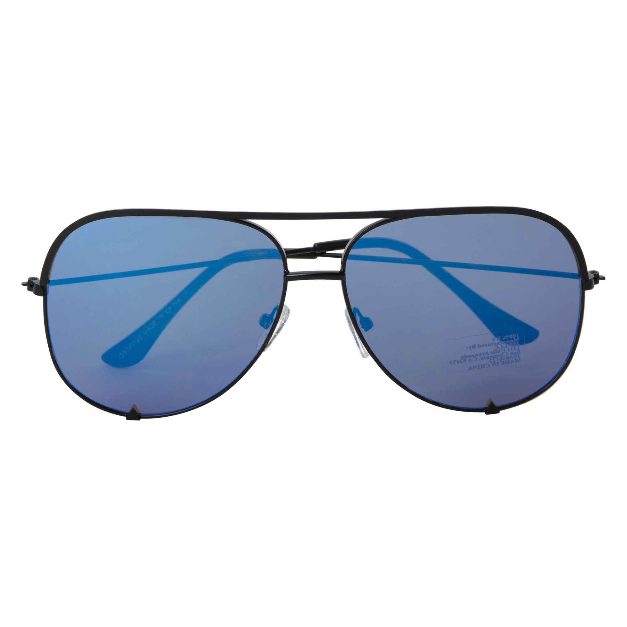 Ladies Mirrored Aviator Sunglasses