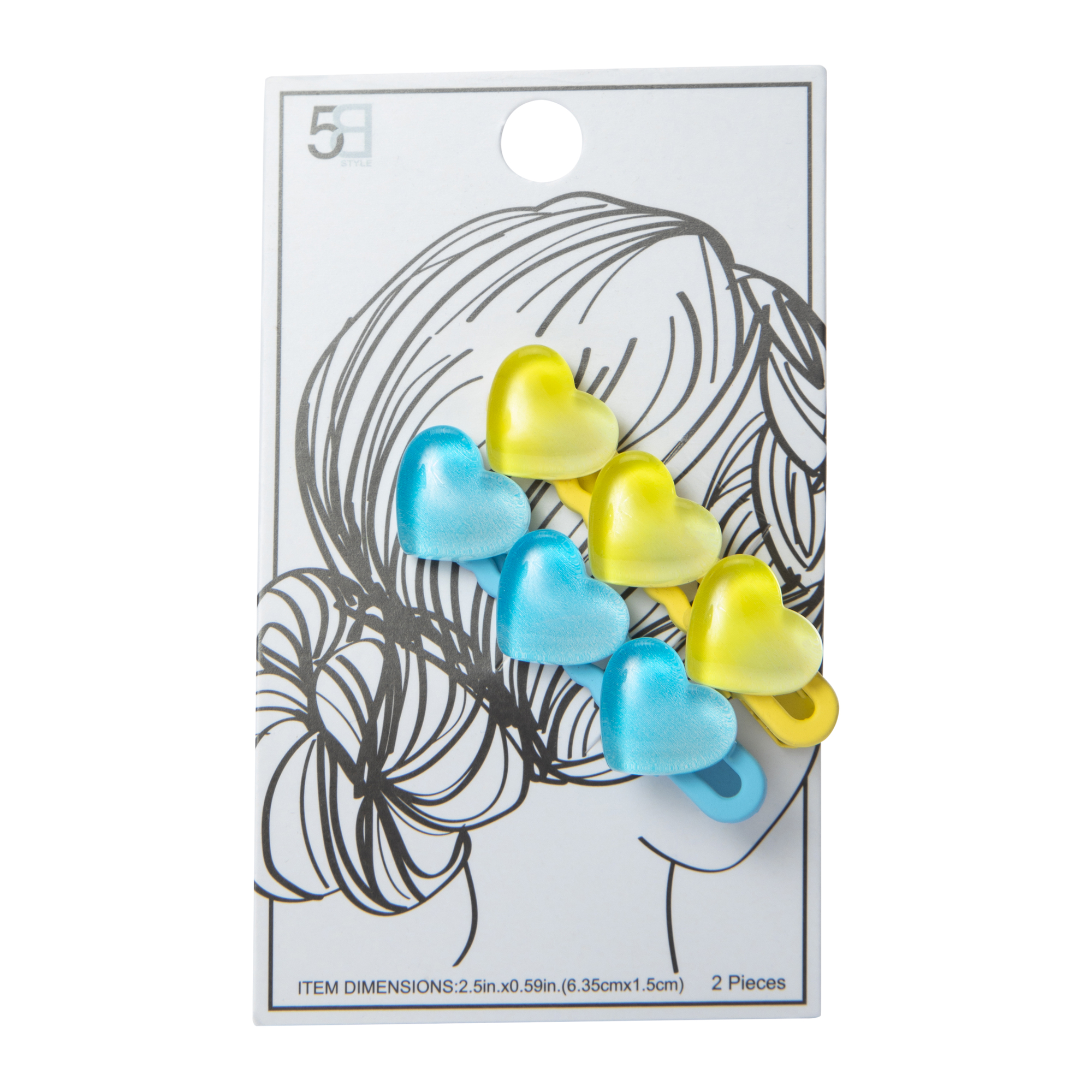 Fashion Hair Clips 2-Pack