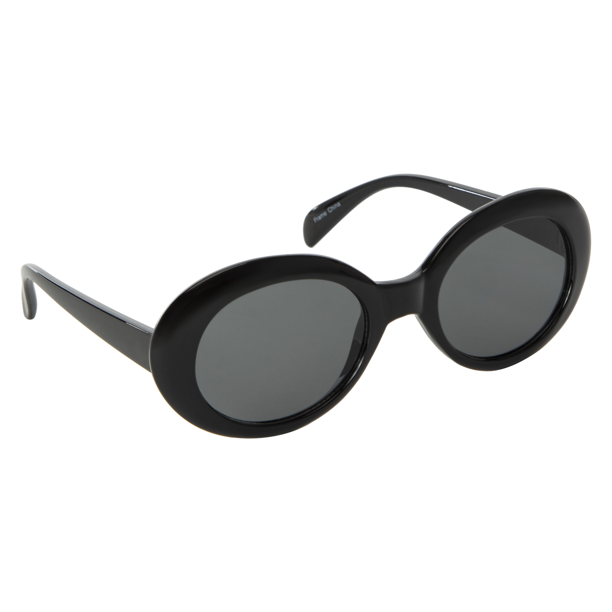 Ladies Retro Oval Sunglasses