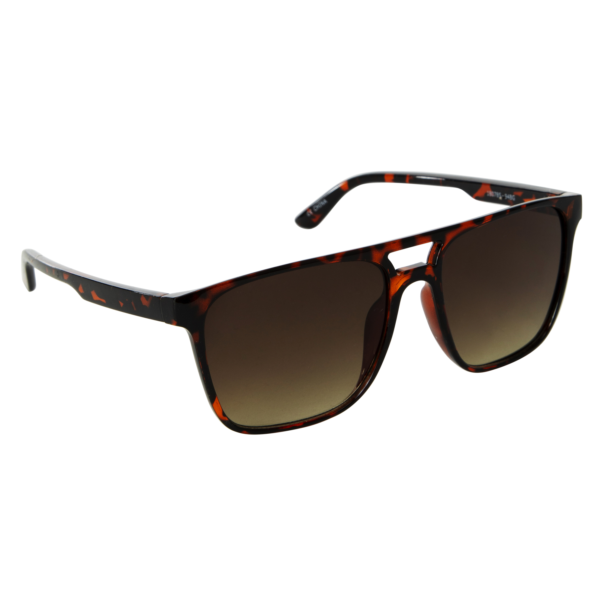 Mens Retro Navigator Sunglasses - Tortoise