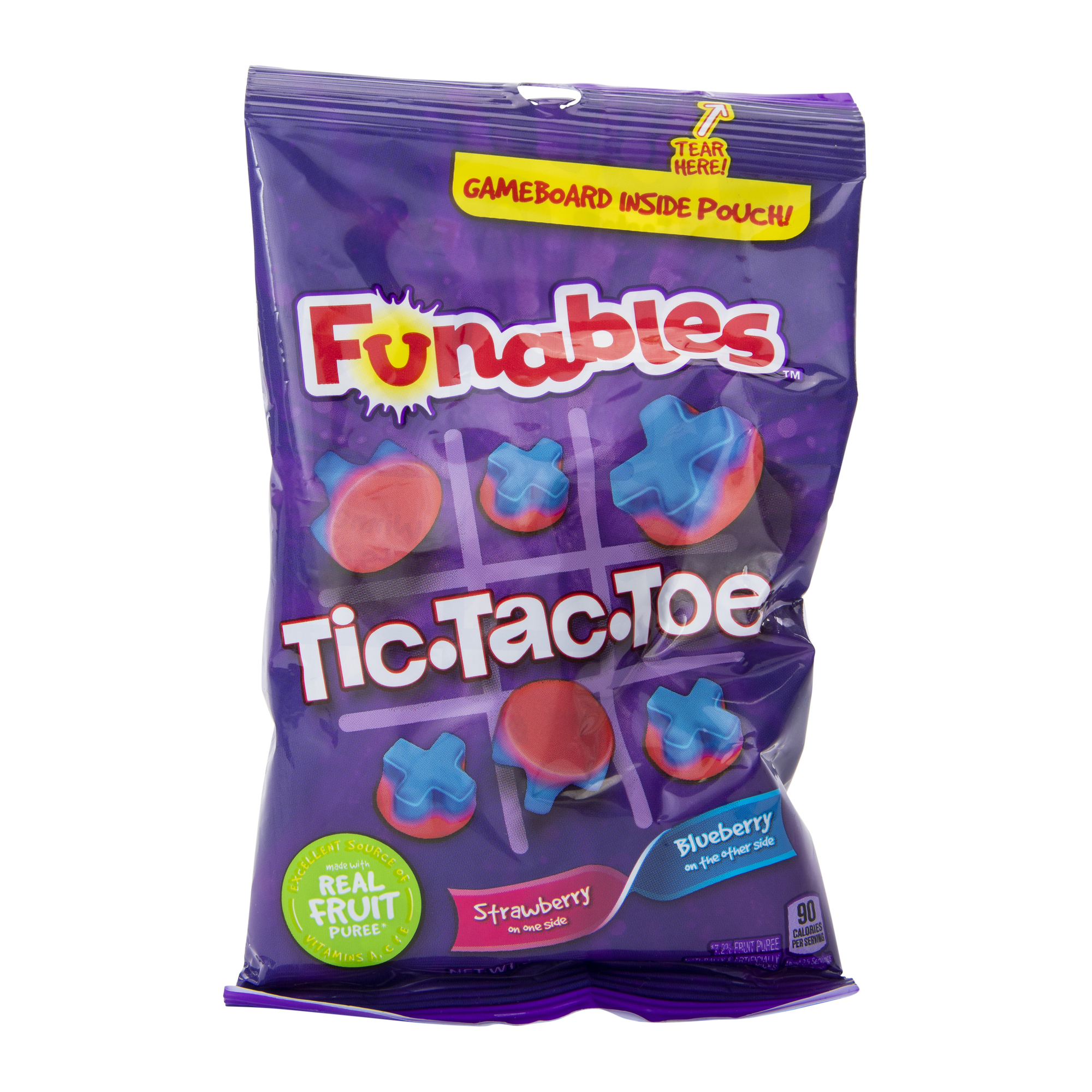Funables™ Tic Tac Toe Fruit Snack Game 3.75oz