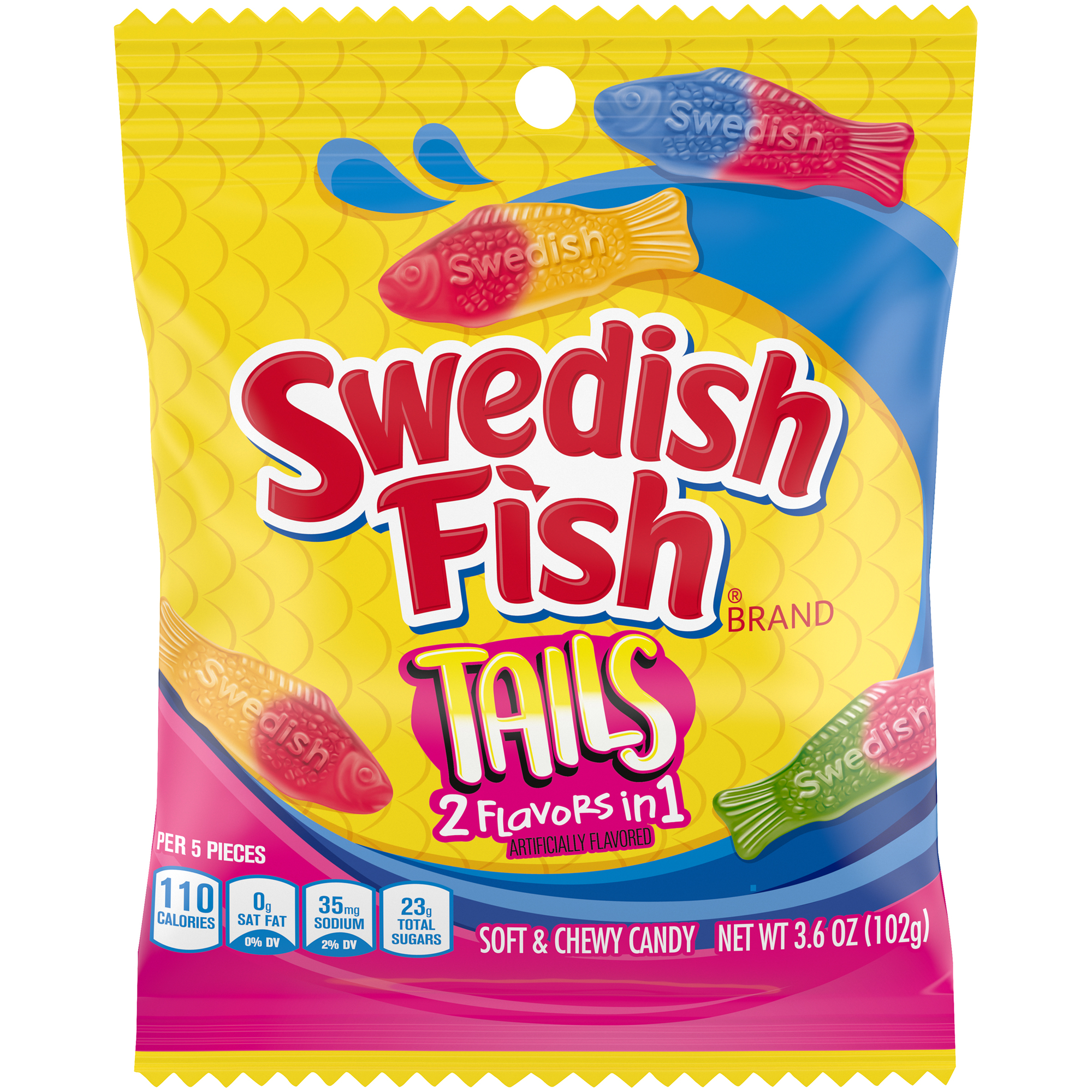 Swedish Fish® Tails 2 Flavors 3.6oz